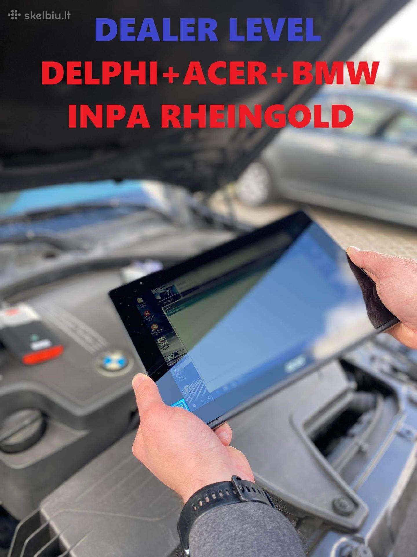 Universali Delphi diagnostika+acer+bmw Inpa Rheing