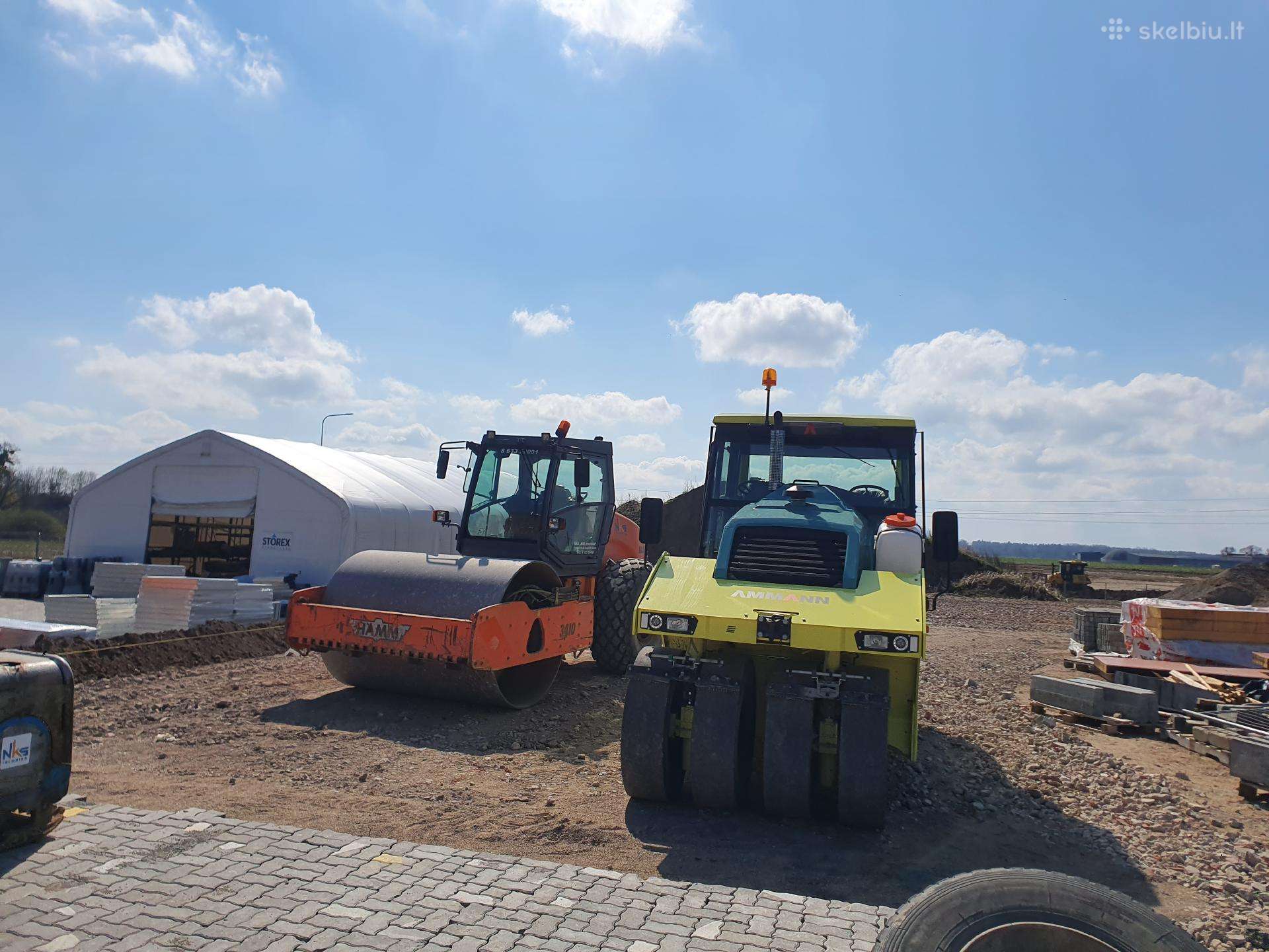 Ammann 240, прокат строительного транспорта