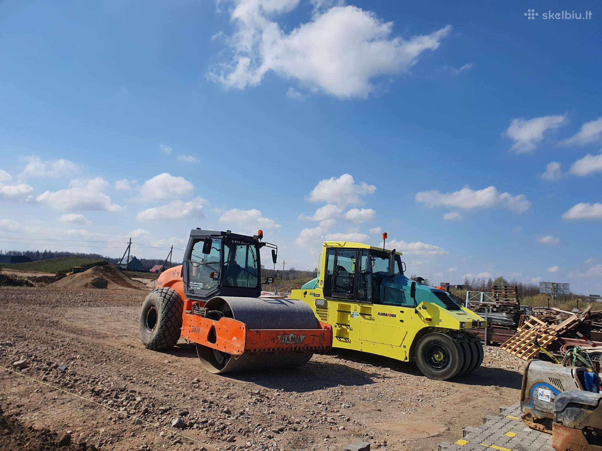 Ammann 240, прокат строительного транспорта