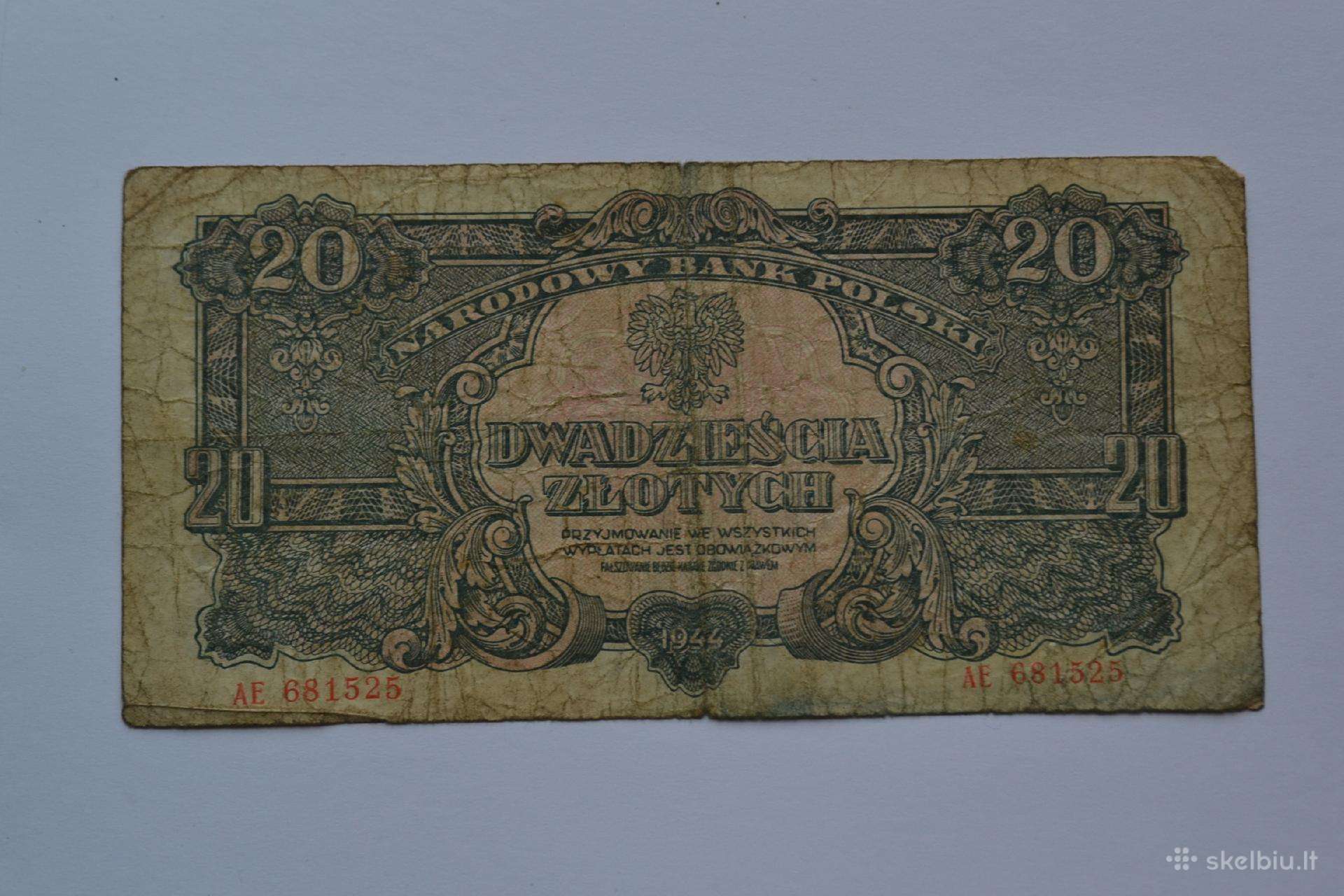 20 zlotu 1944 m.