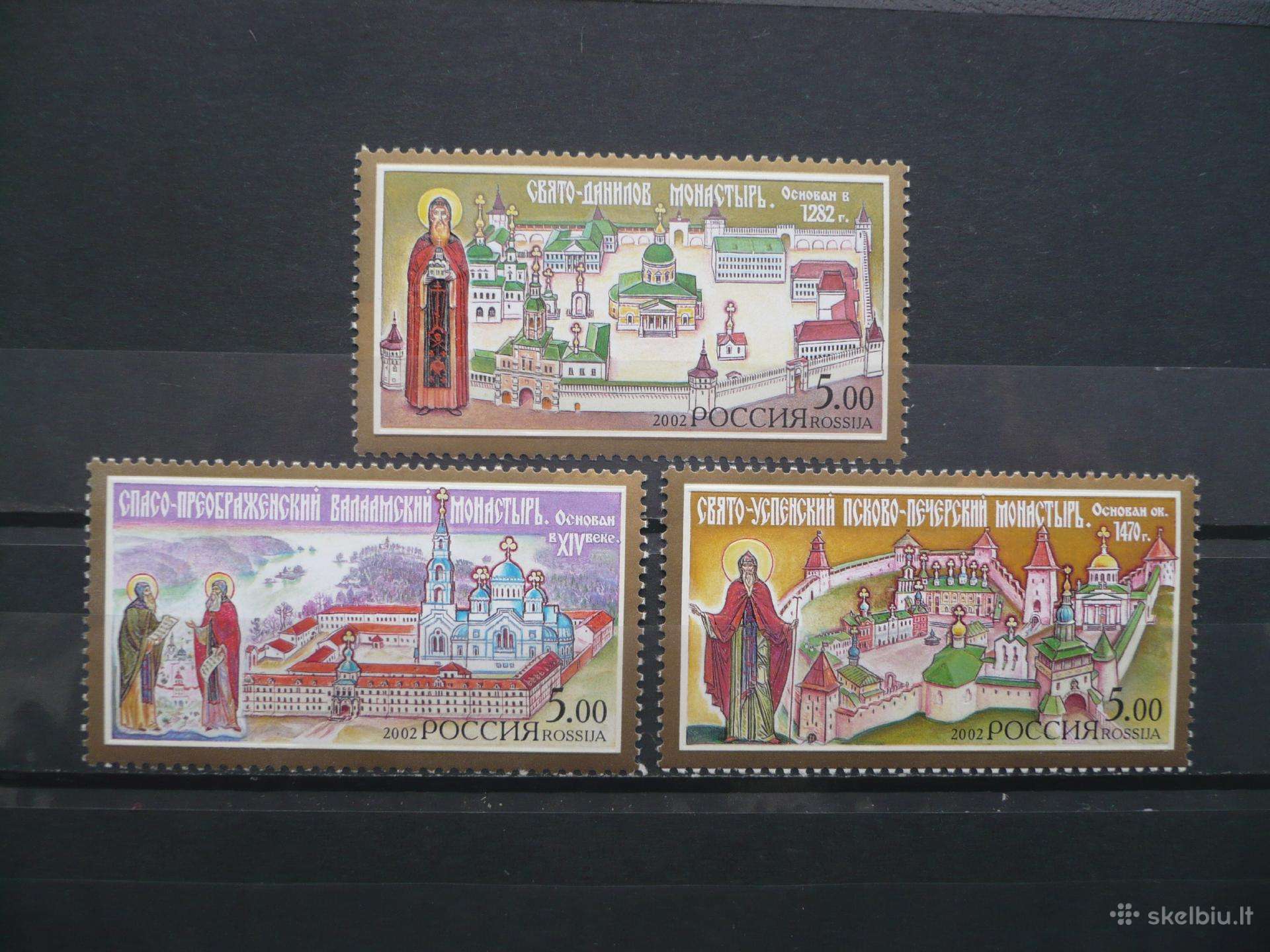 2002 m. Rusijos stačiatikių bažnyčios vienuolynai