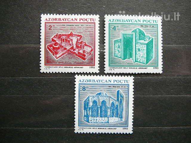 Architektura Azerbaidzanas 1994 Mnh zz114
