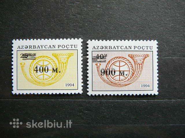Pastas Ragelis Azerbaidzanas 1995 Mnh zz231