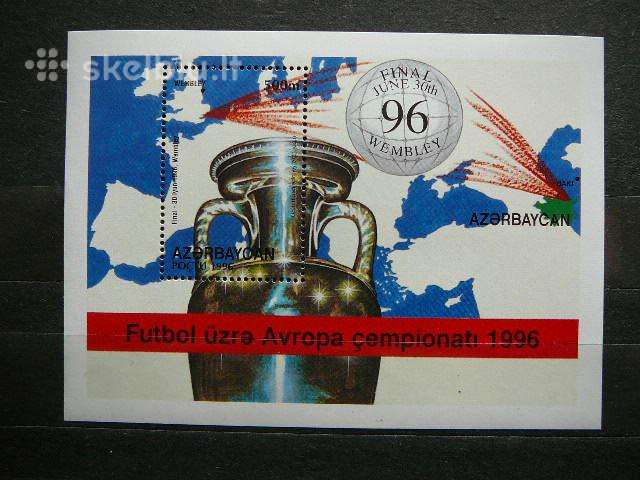 Futbolas Azerbaidzanas 1996 Mnh zz234