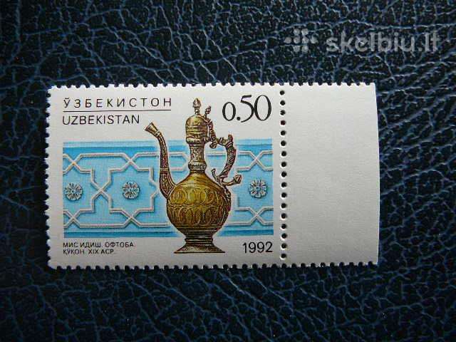 Daile Uzbekija 1992 Mnh uzb6