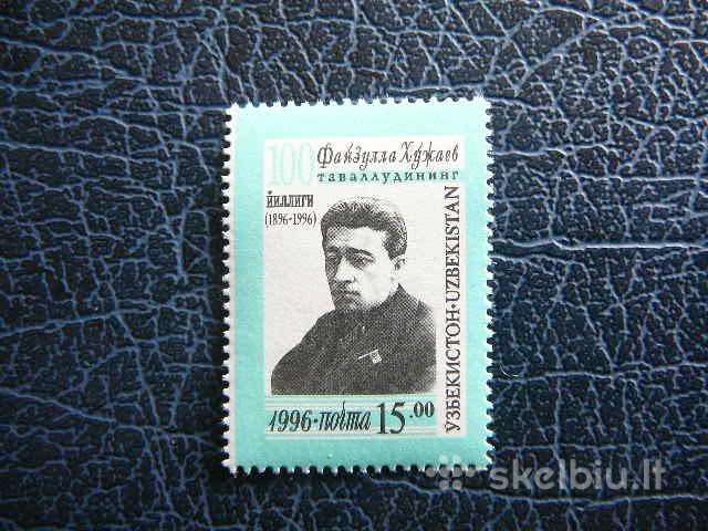 Politikas Uzbekija 1996 Mnh uzb127