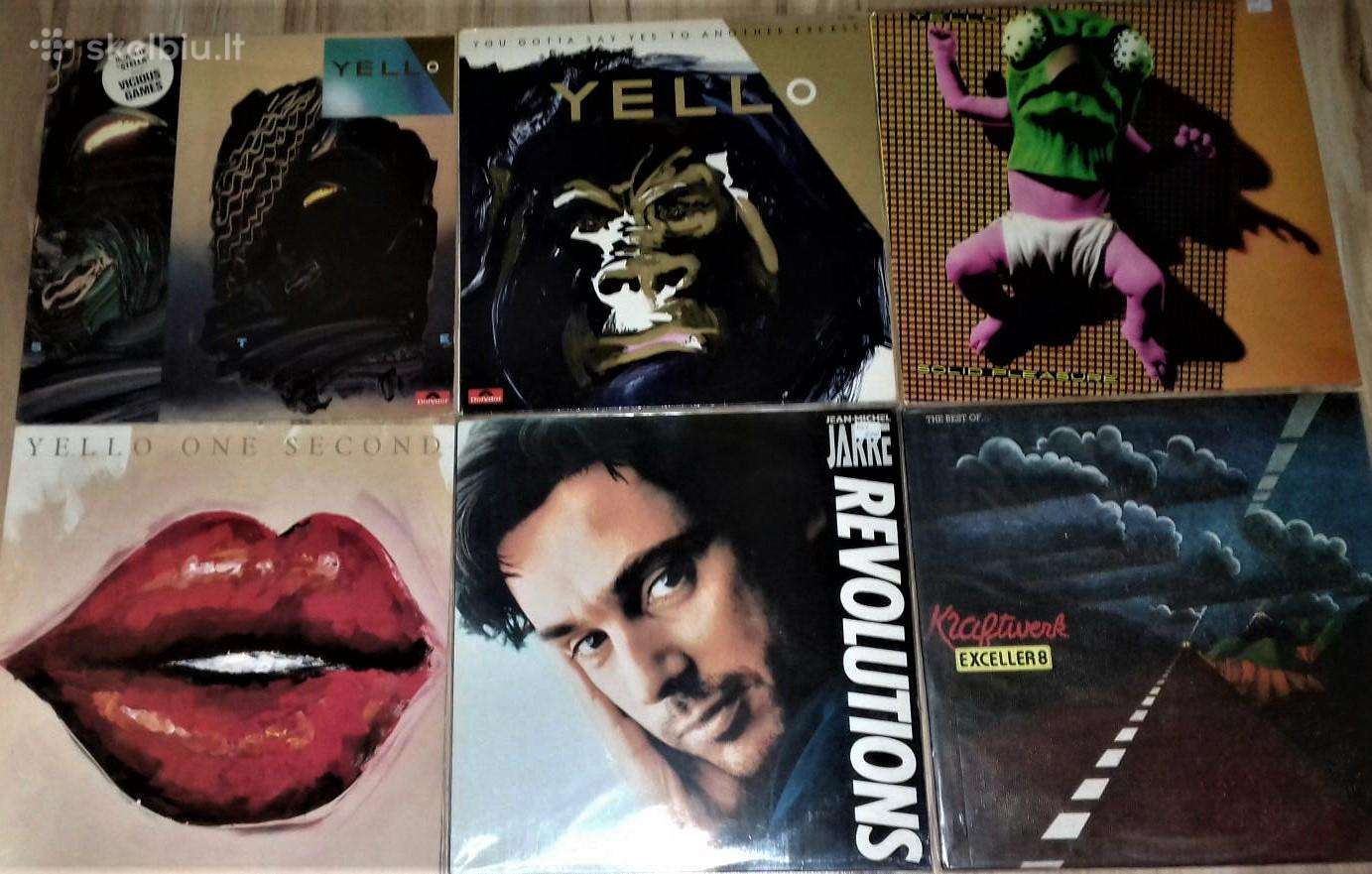 Pop vinilo plokštelių kolekcija