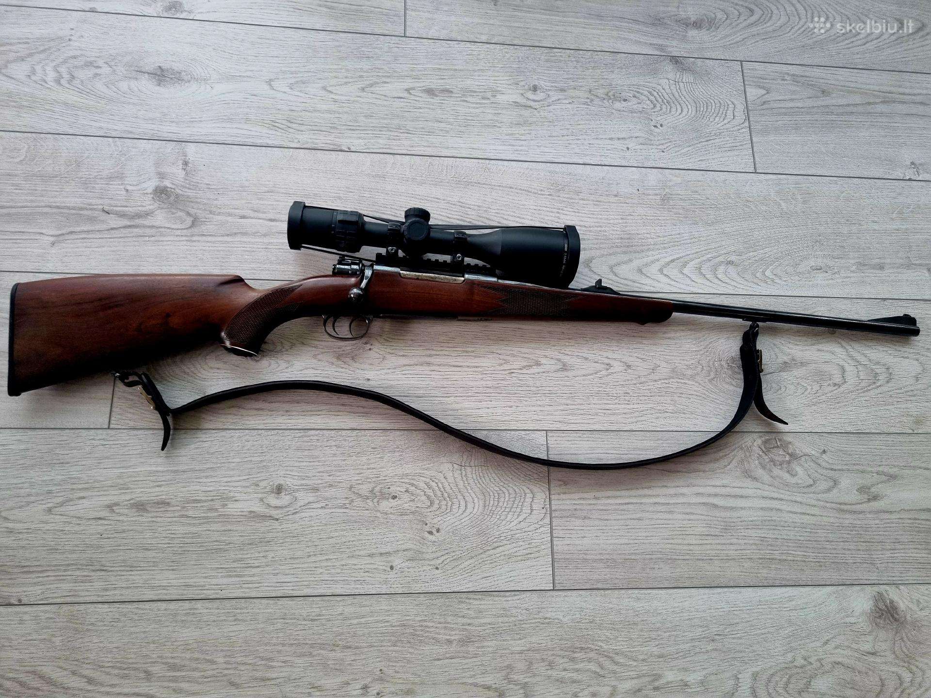 Graiztvinis Mauser 98, kalibras 30 06, su optika