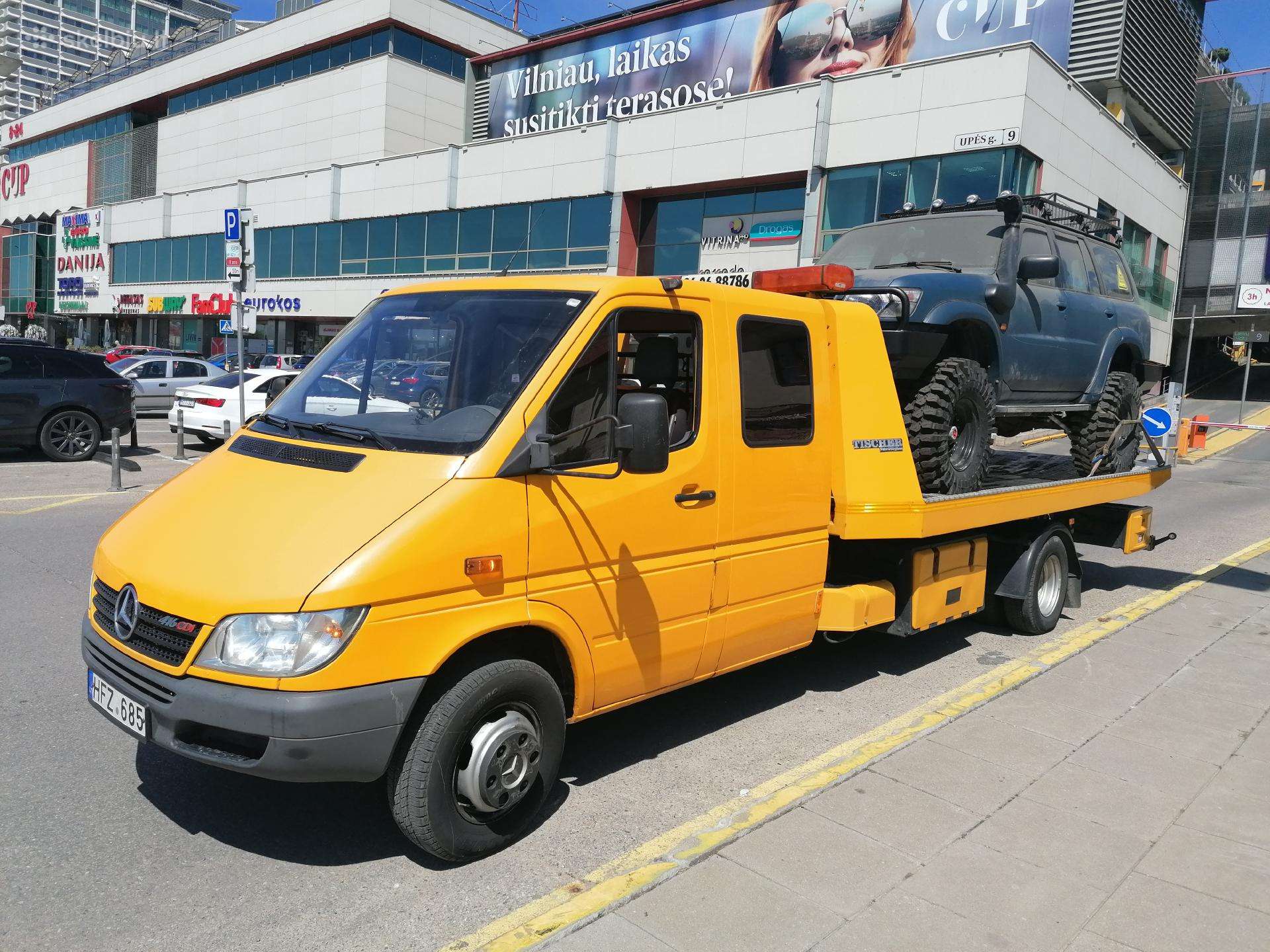 Tralo paslaugos Vilnius, technine pagalba Vilnius