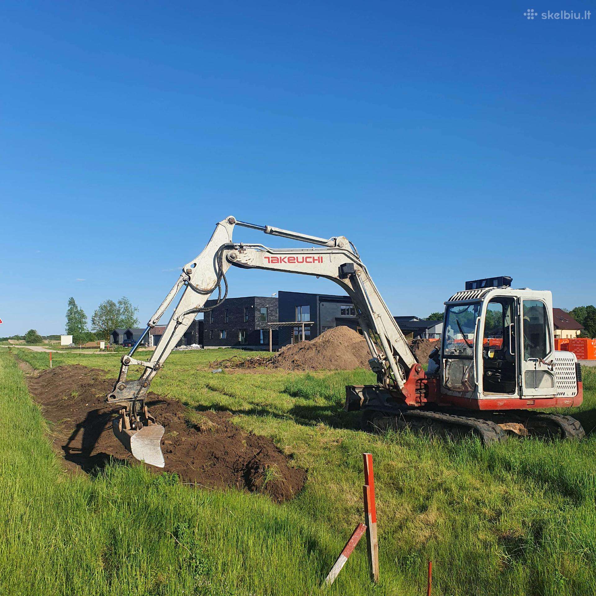 Takeuchi Tb175, statybos transporto nuoma