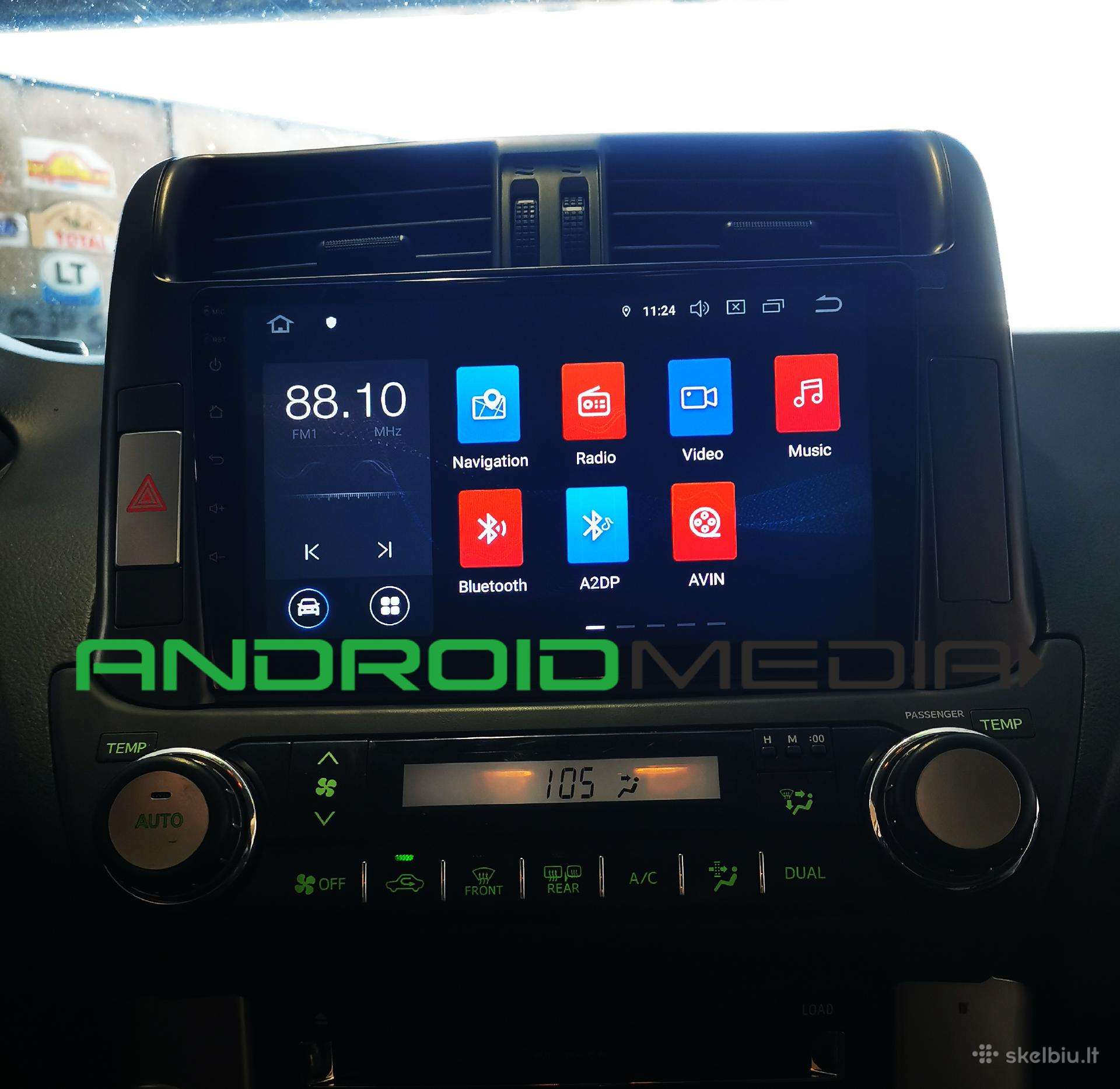 Toyota Prado Multimedija . Android 15
