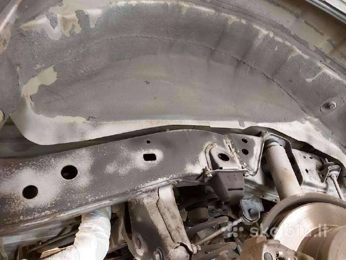 Antikorozinis automobiliu padengimas