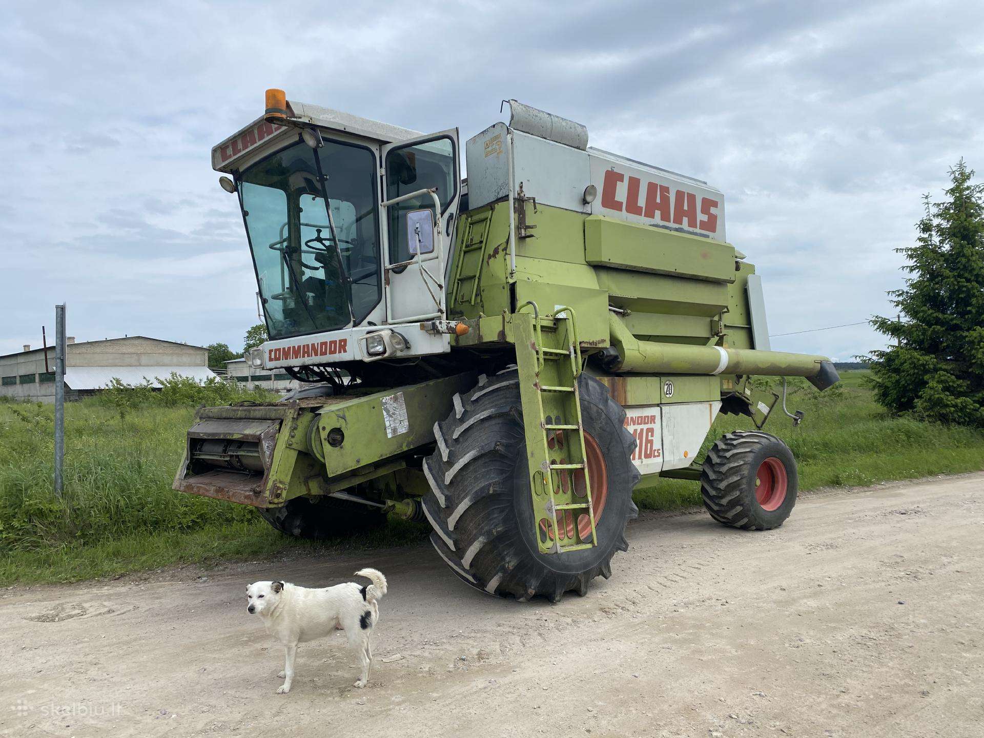 Kombainas Claas Commandor 116cs Ardomas Dalimis