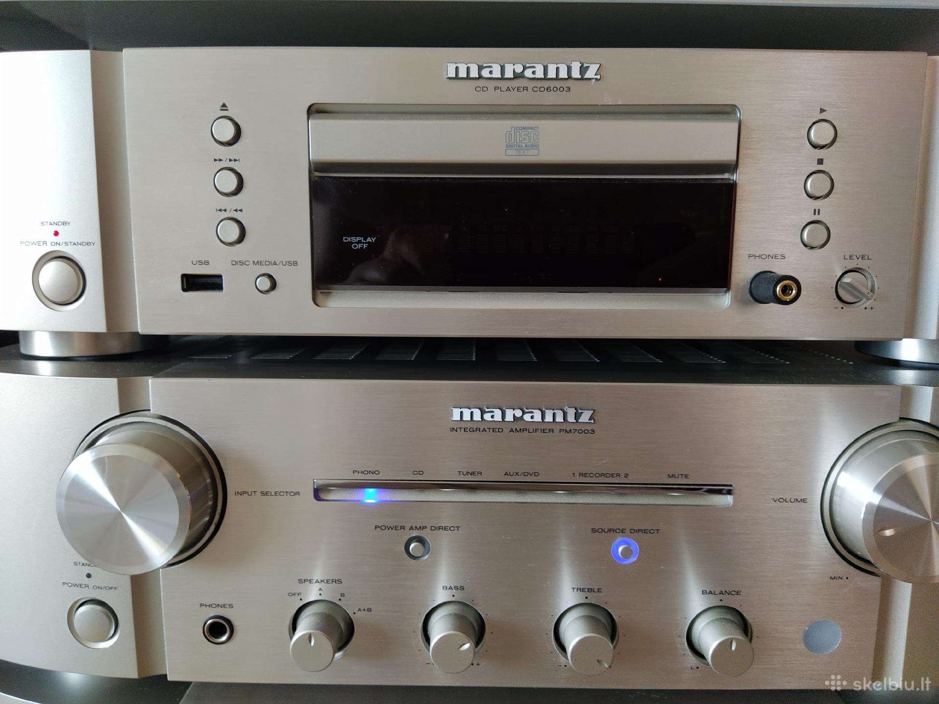 marantz プリメインアンプ PM7003 3個セット - アンプ