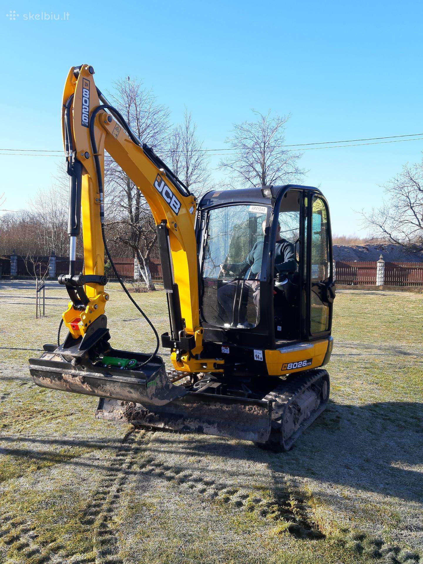 JCB 2.8t, прокат строительного транспорта