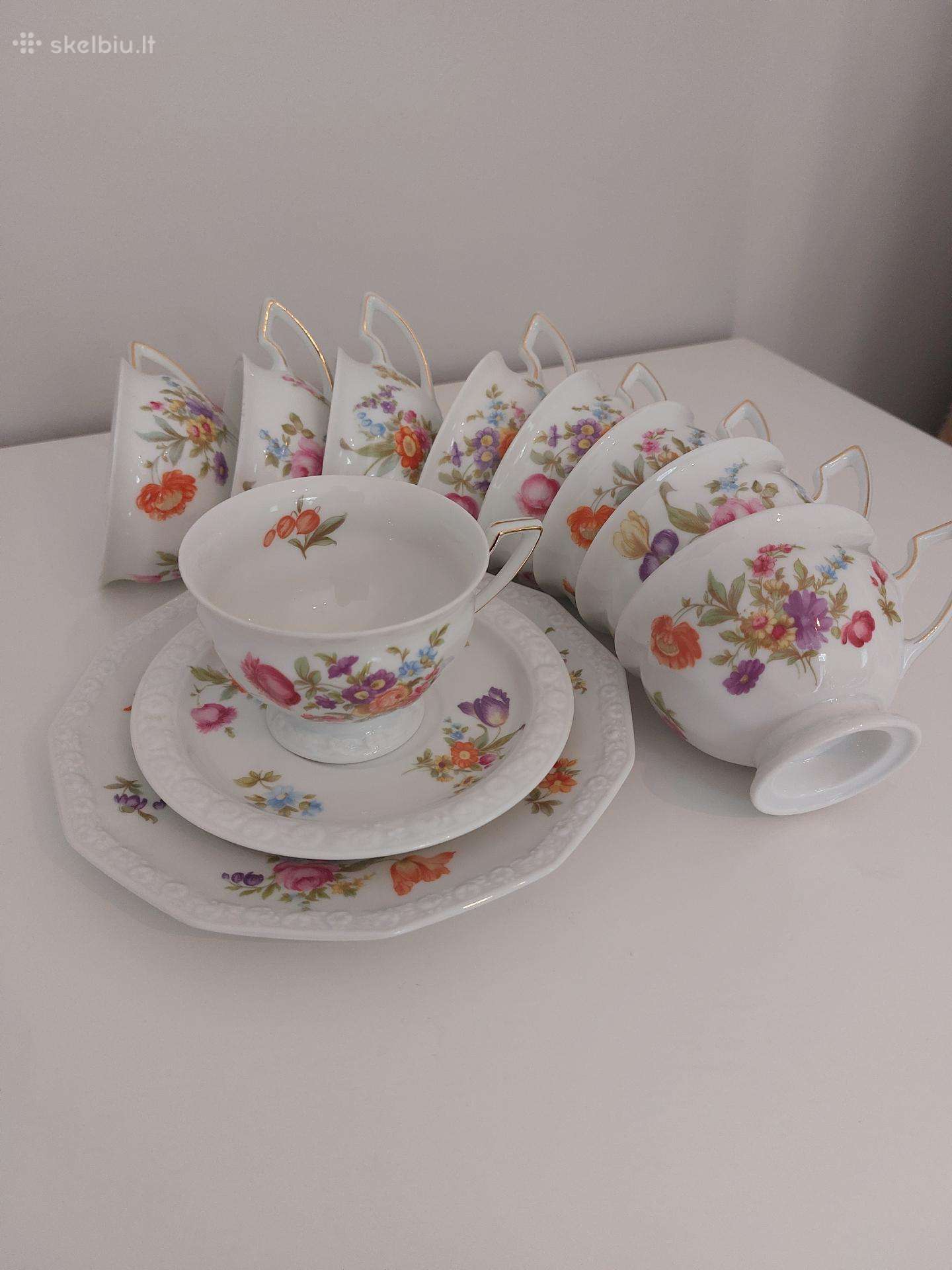 Porcelianinis Rosenthal Maria kavos servizas.