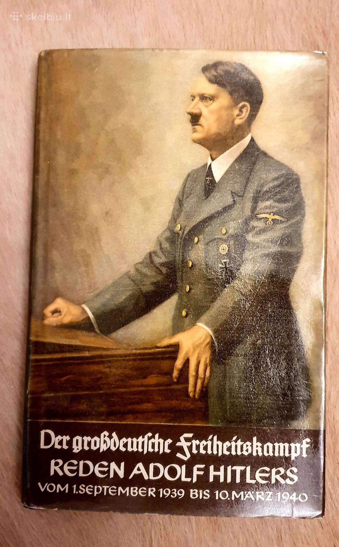 Knyga Adolfo Hitlerio kalbos 1940