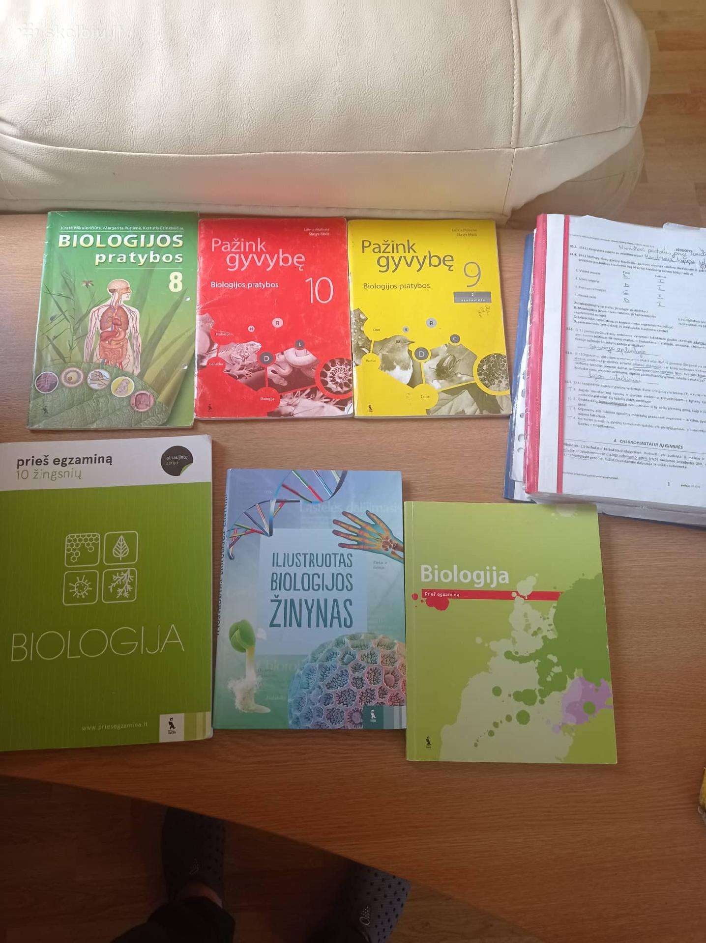 Biologijos Vadovėliai