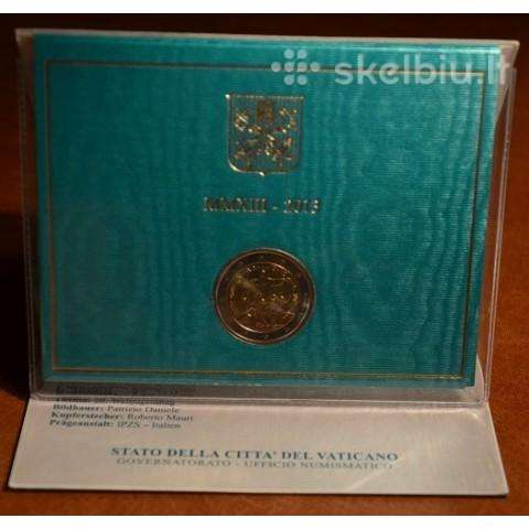 2 Euro Vatican 2013-2017 kolekcinė moneta in Bu