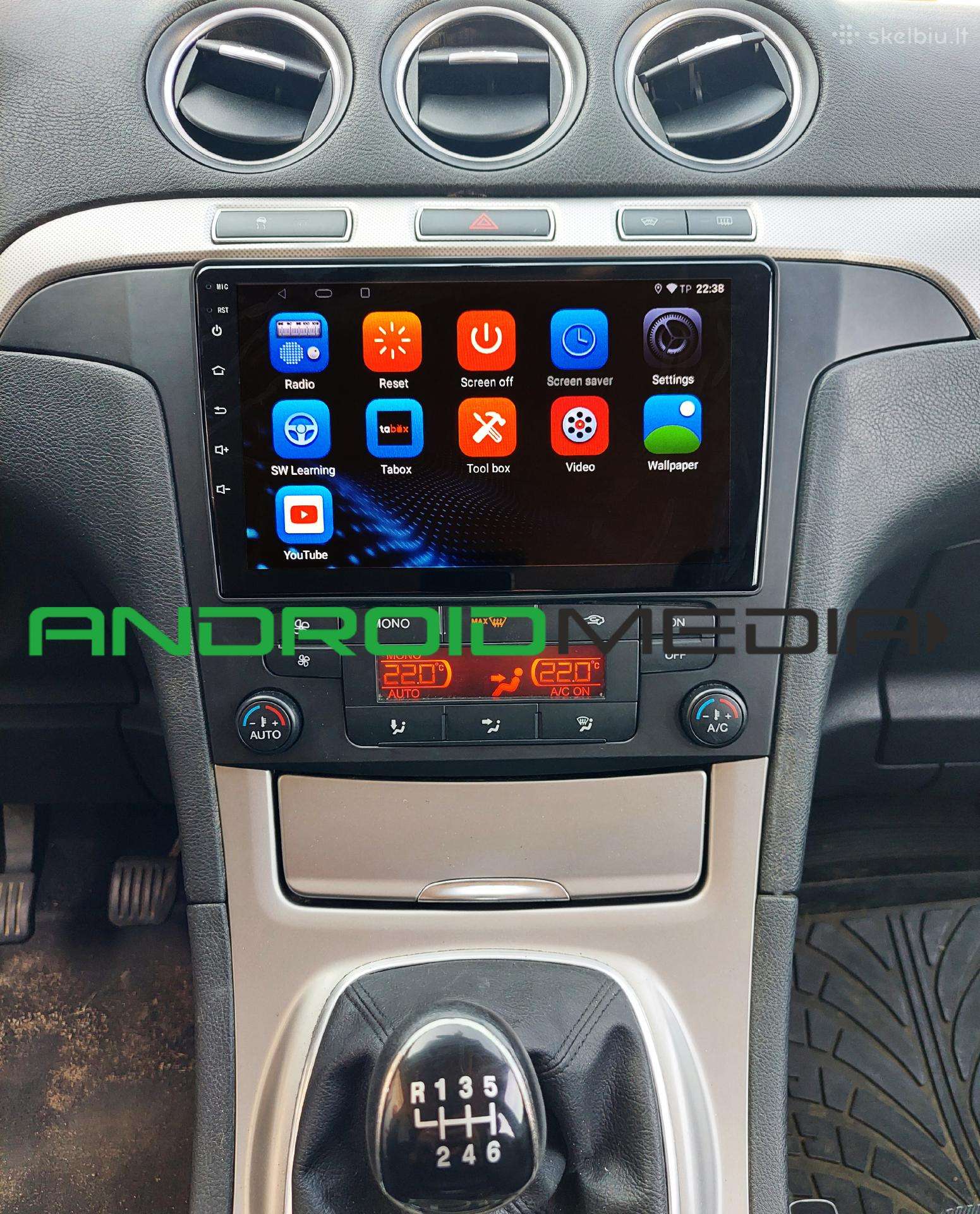 Ford S-max S Max Galaxy Multimedija . Android 15