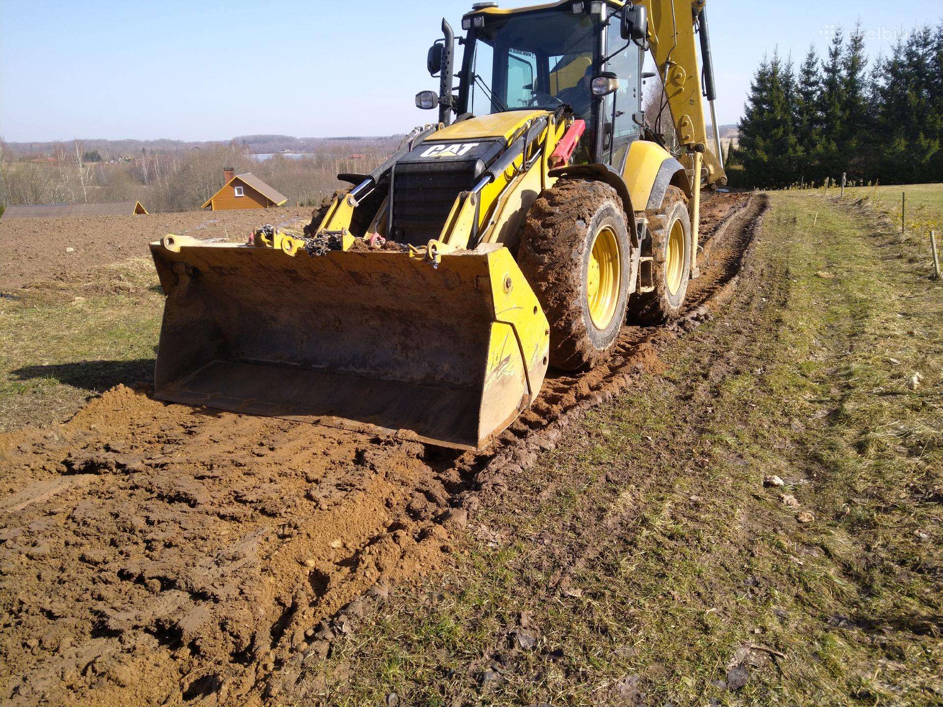 Cat 444F2, прокат строительного транспорта