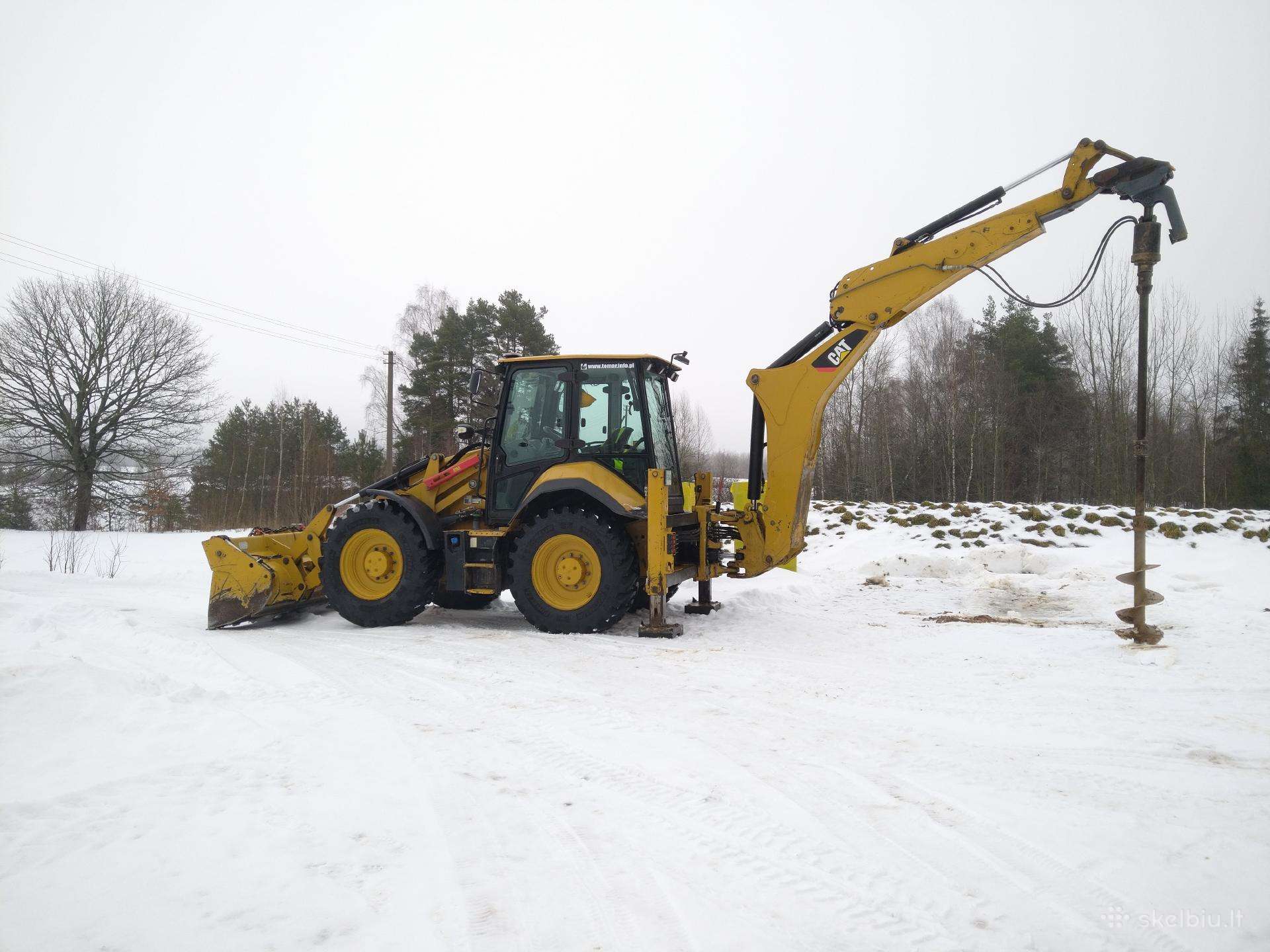 Cat 444F2, прокат строительного транспорта