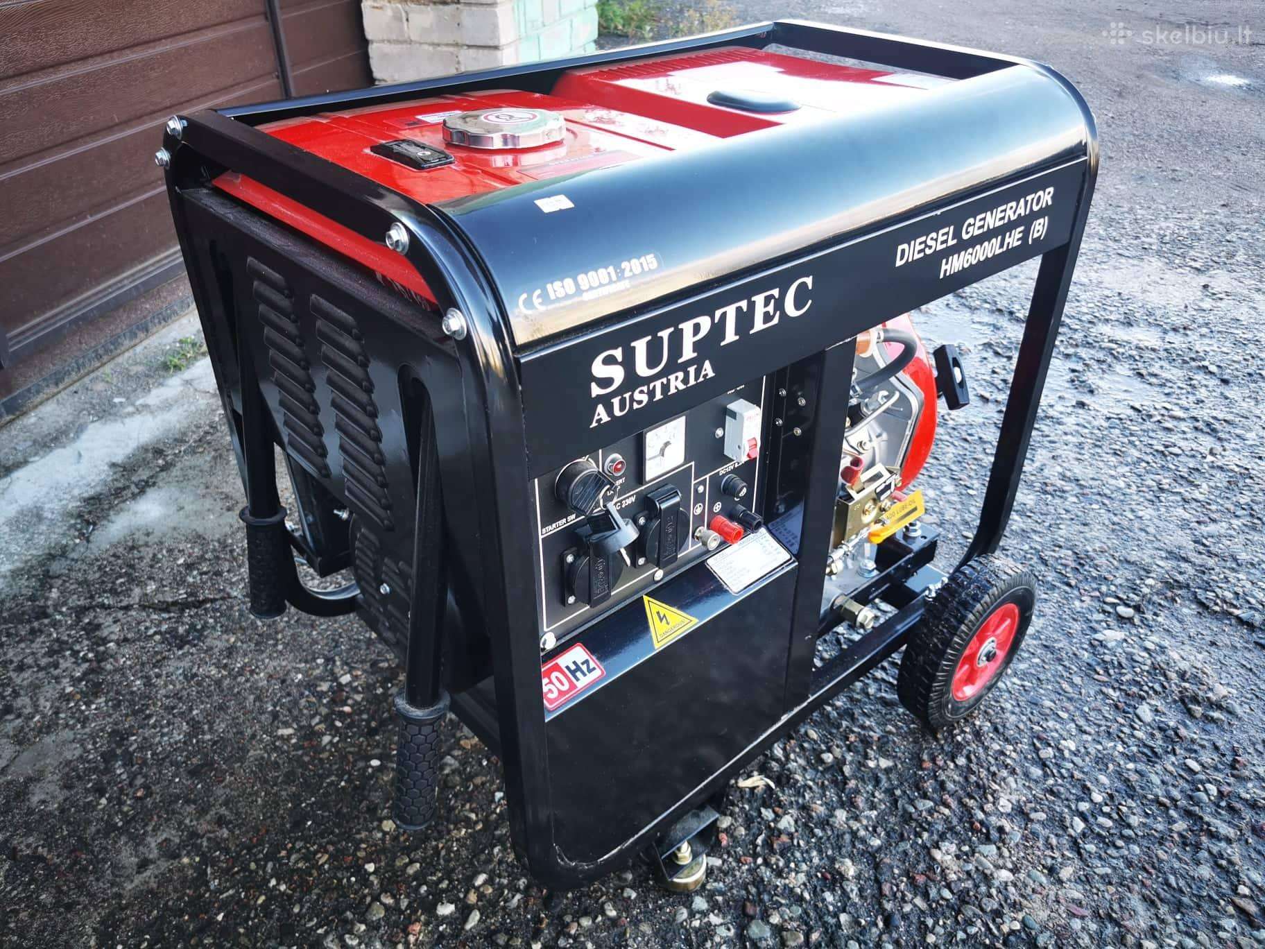 Dyzelinis generatorius Suptec (trifazis) Hm 6000