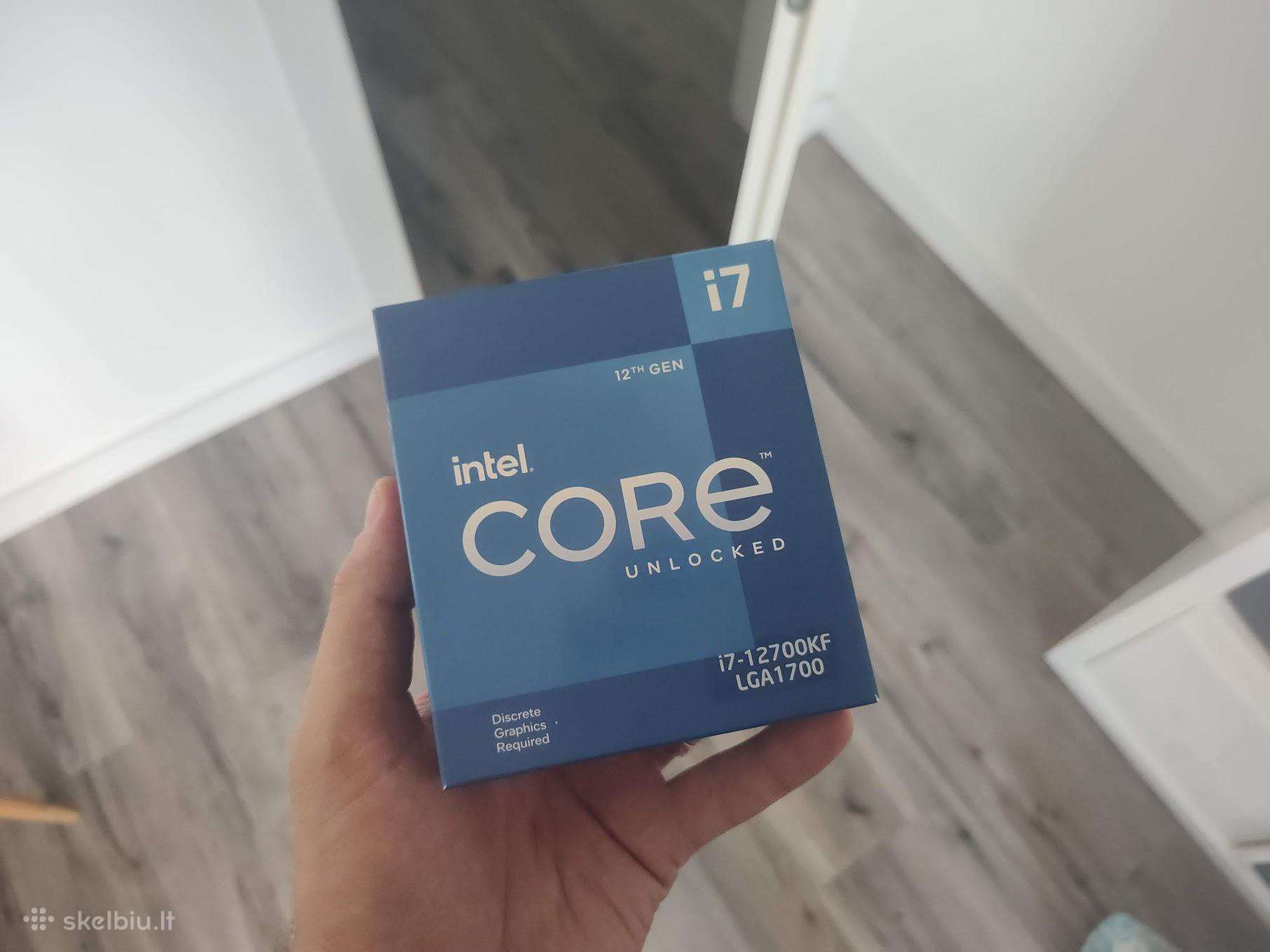 Naujas i7-12700kf