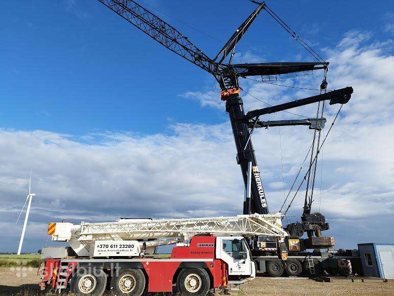 Liebherr LTM1045, sand. ir krovimo technikos nuoma