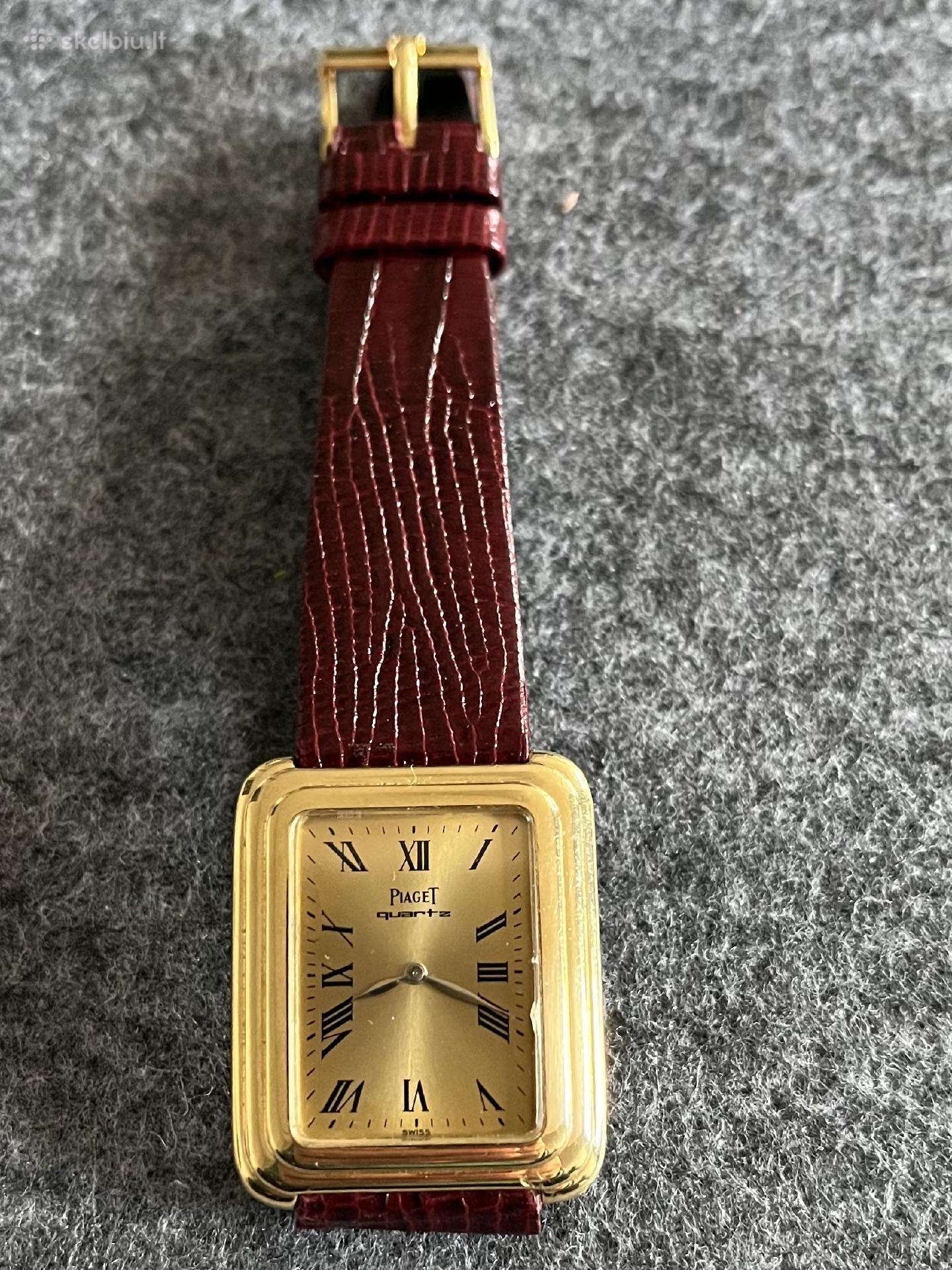 Auksinis laikrodis Piaget