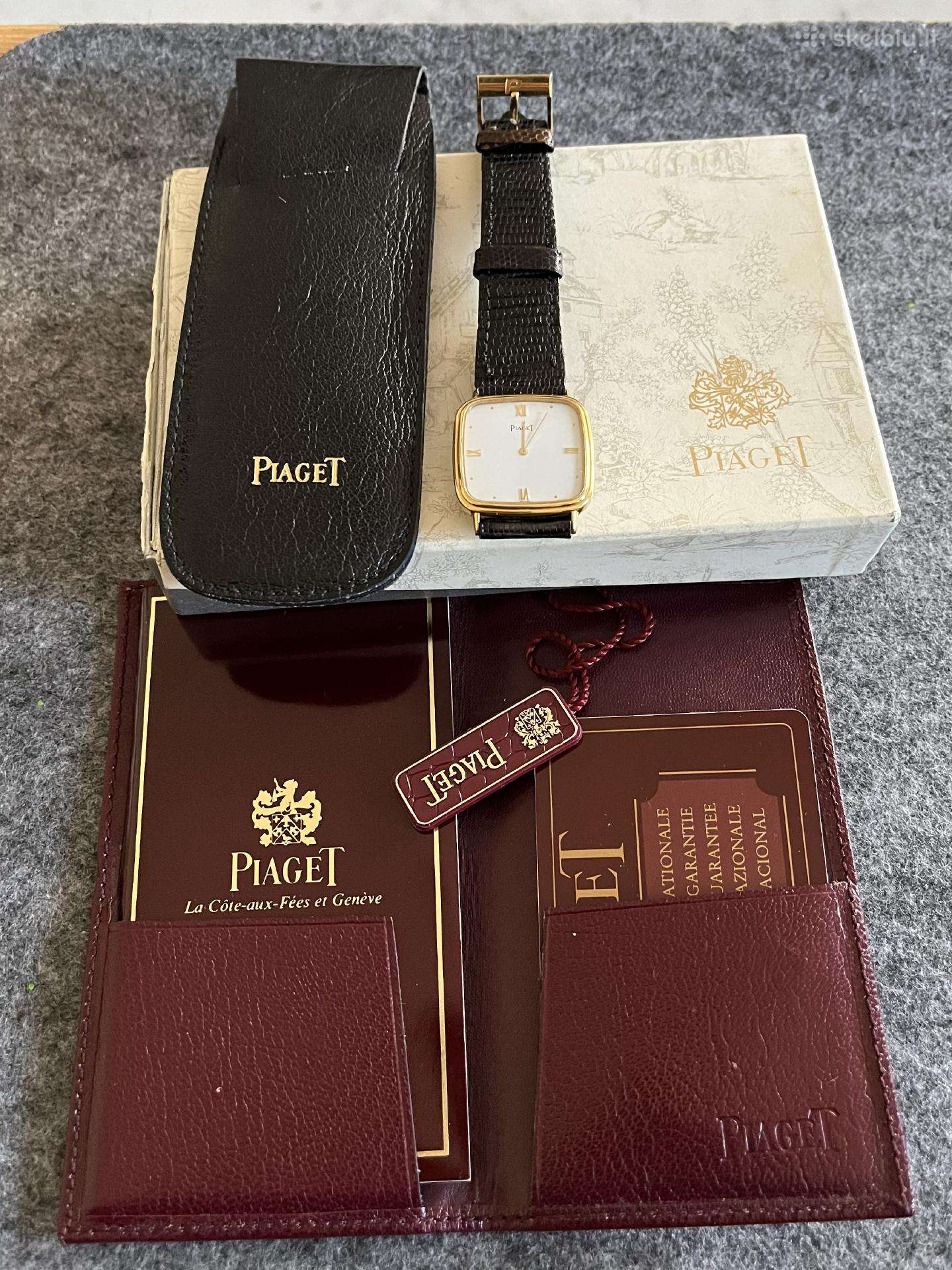 Auksinis laikrodis Piaget