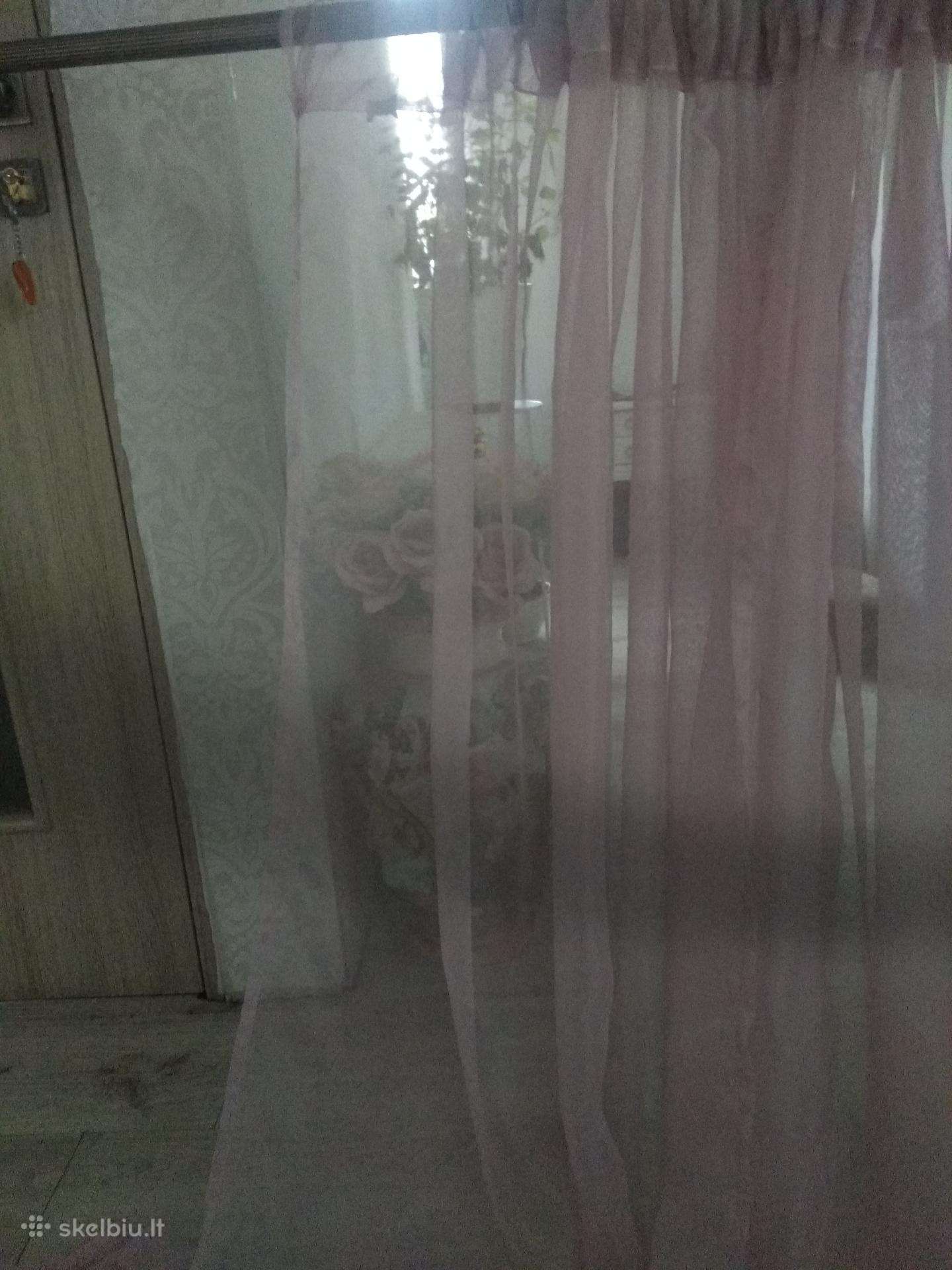 Parduodu Naujas 4 Rožinės dieninės užuolaidas