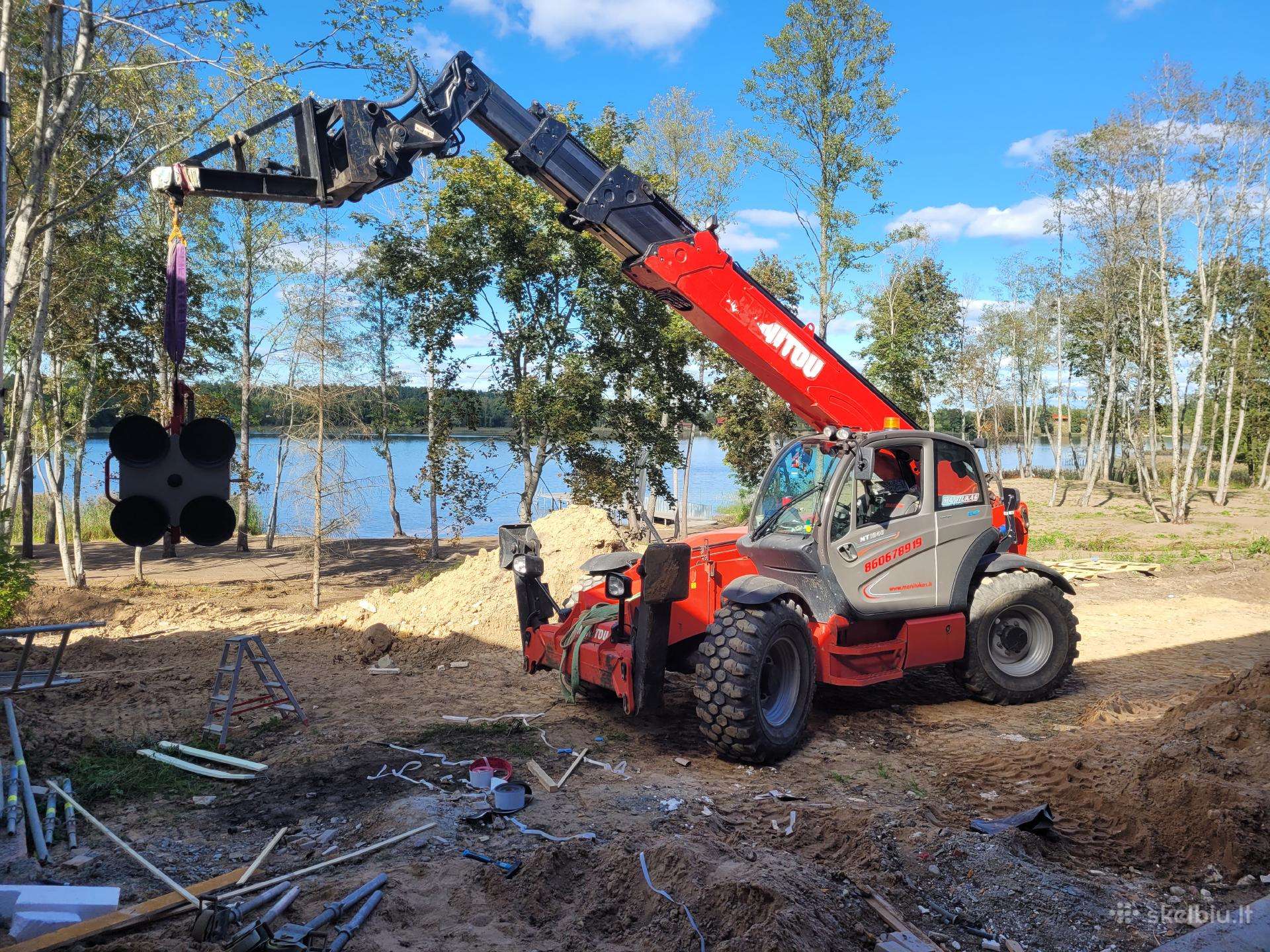 Manitou 1840, storage and loading equipment rental