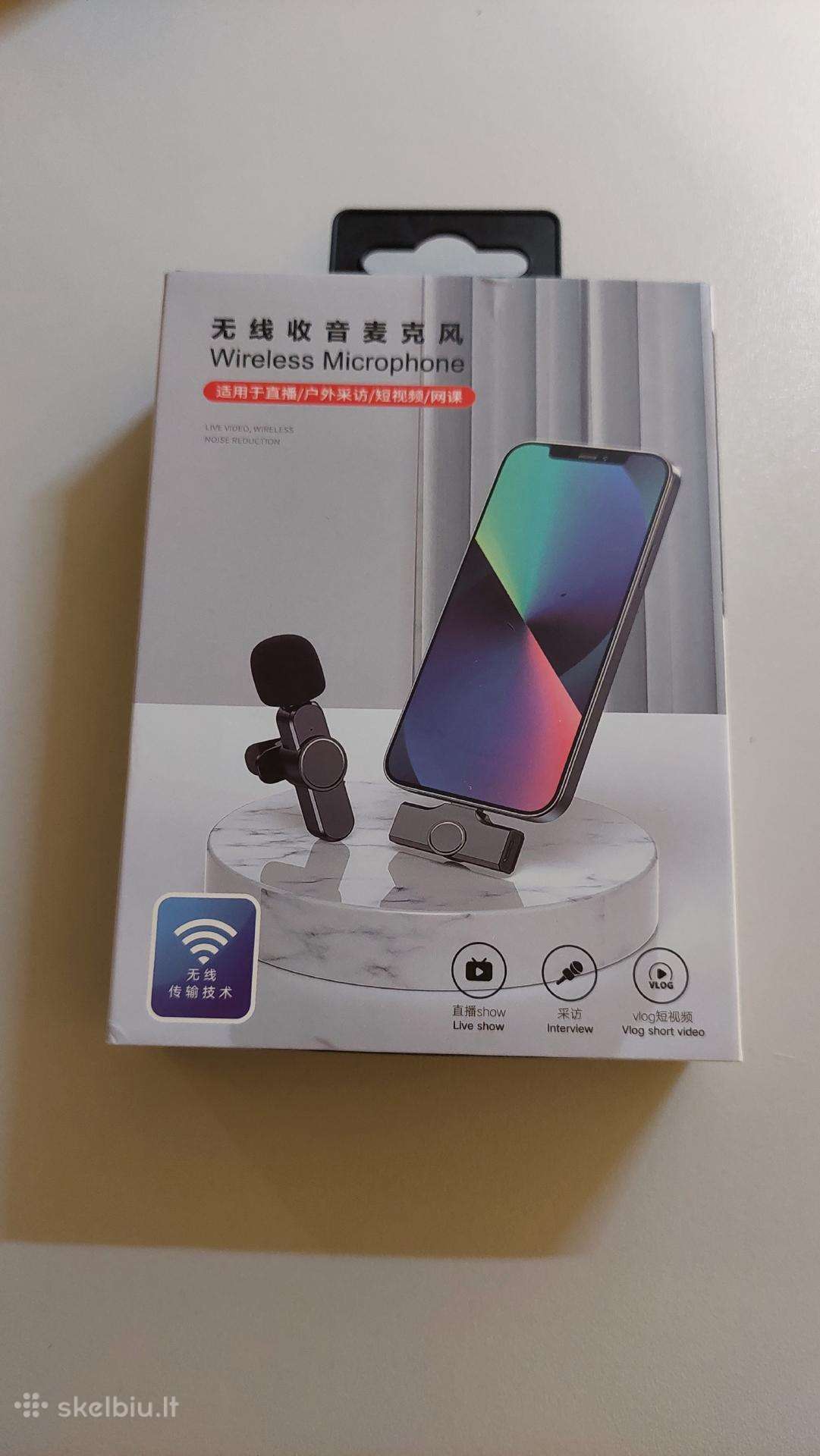 Usb bevielis mikrofonas