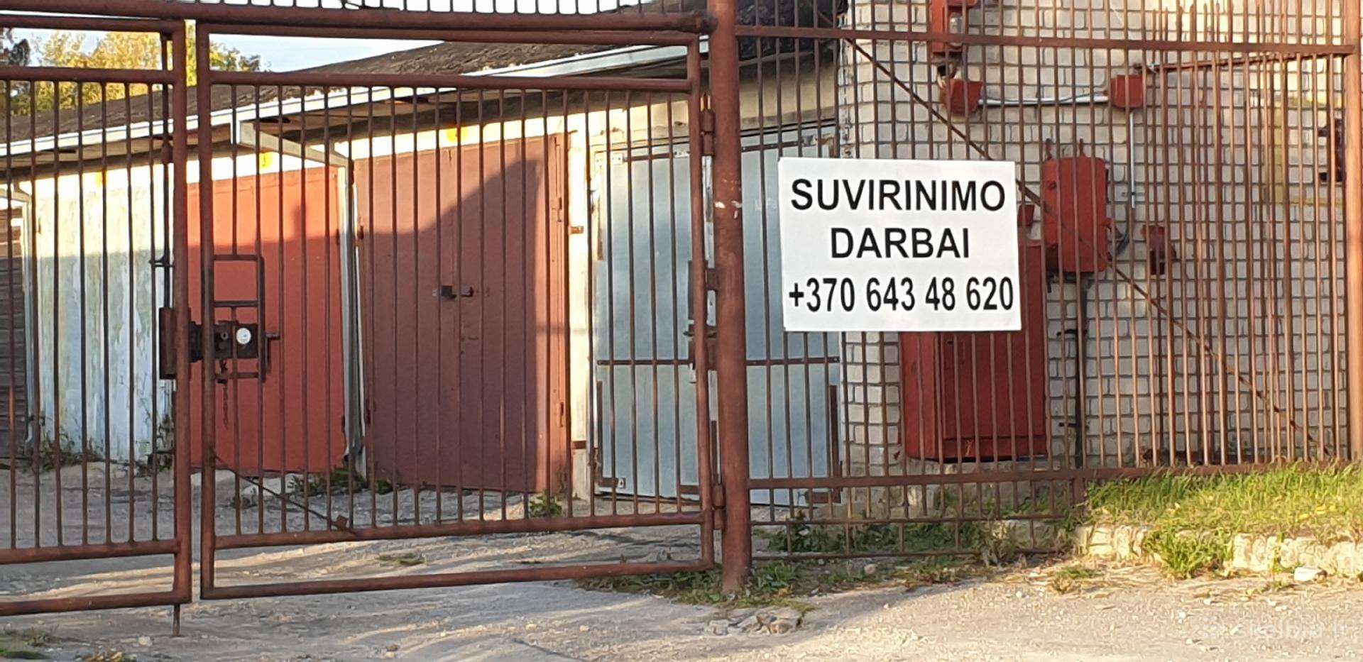 Slenksčių virinimas keitimas remontas.