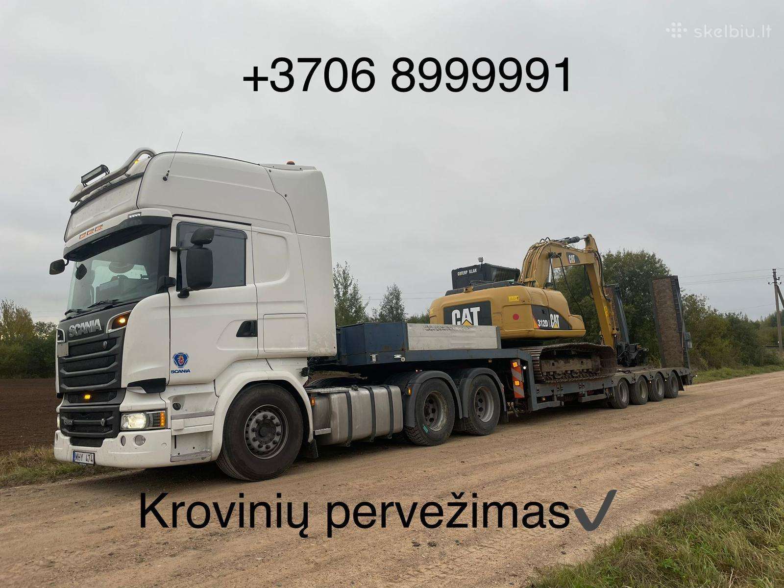Krano - fiskaro paslaugos,krovinių pervežimas.