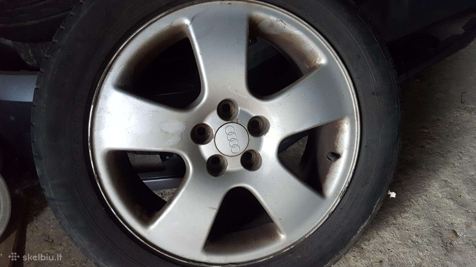 Padangos R17 ir Audi, VW ratlankiai 4 vnt. R16