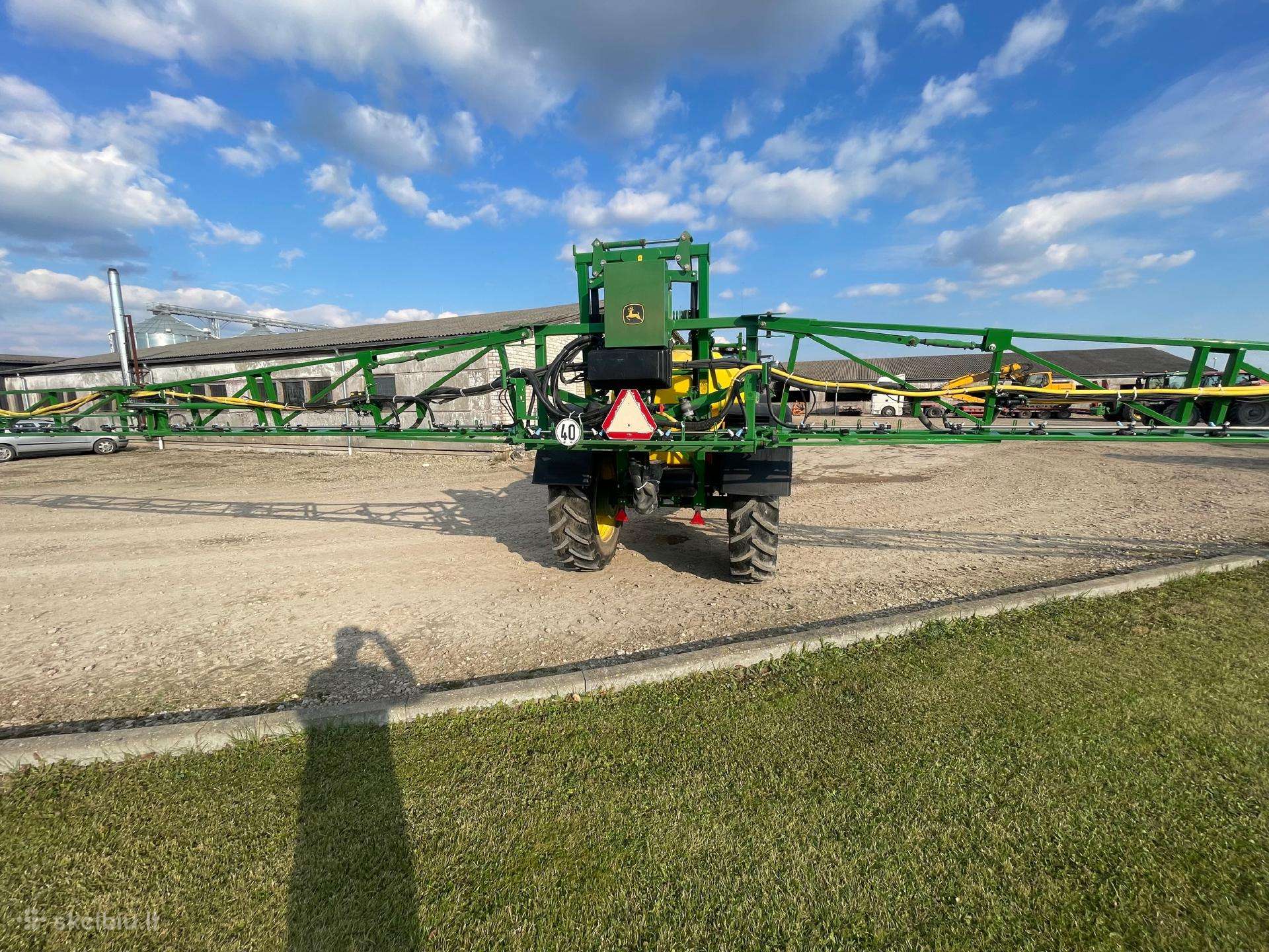 John Deere M740, purkštuvai 2015 m., | A21964874