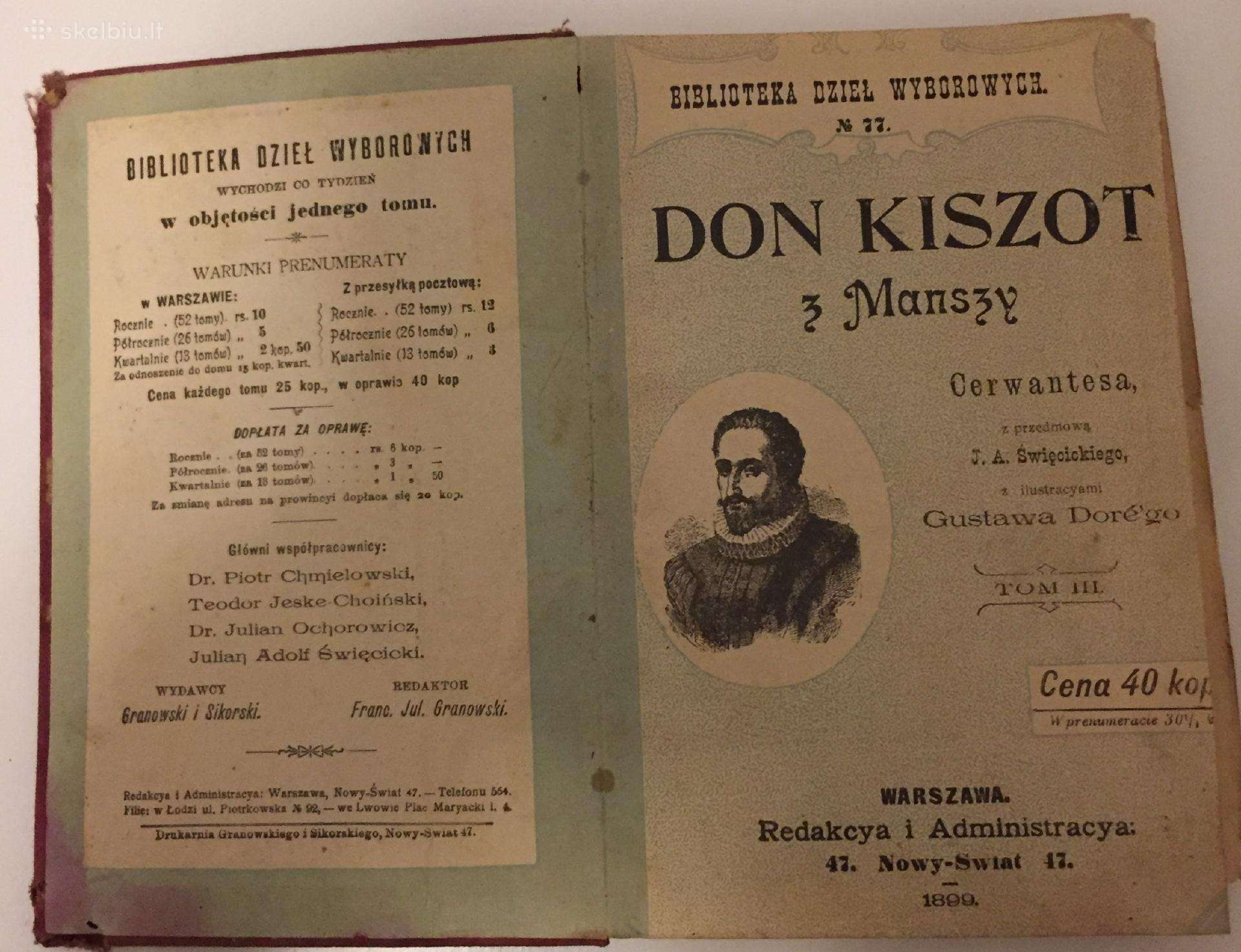 Parduodu senovinę knyga 1899m