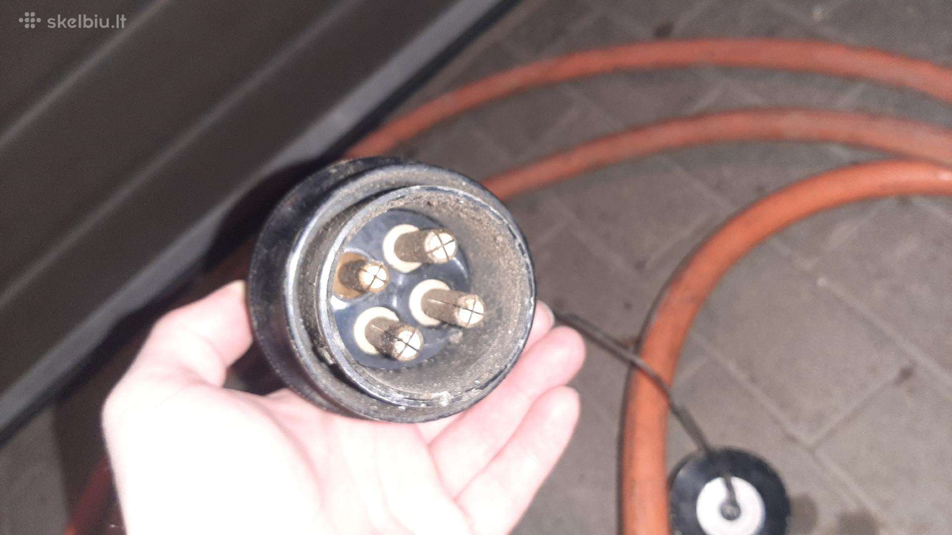 Elektros kabelis 4x35 4g35 su kištuku