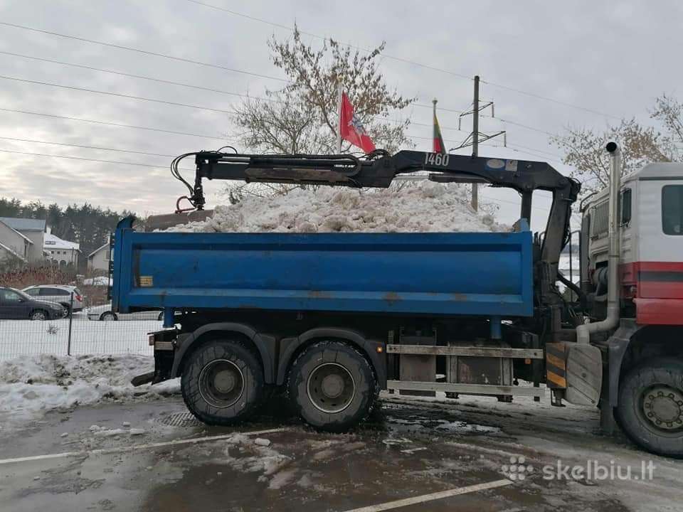 Fiskaras grunto isvezimas su pasikrovimu