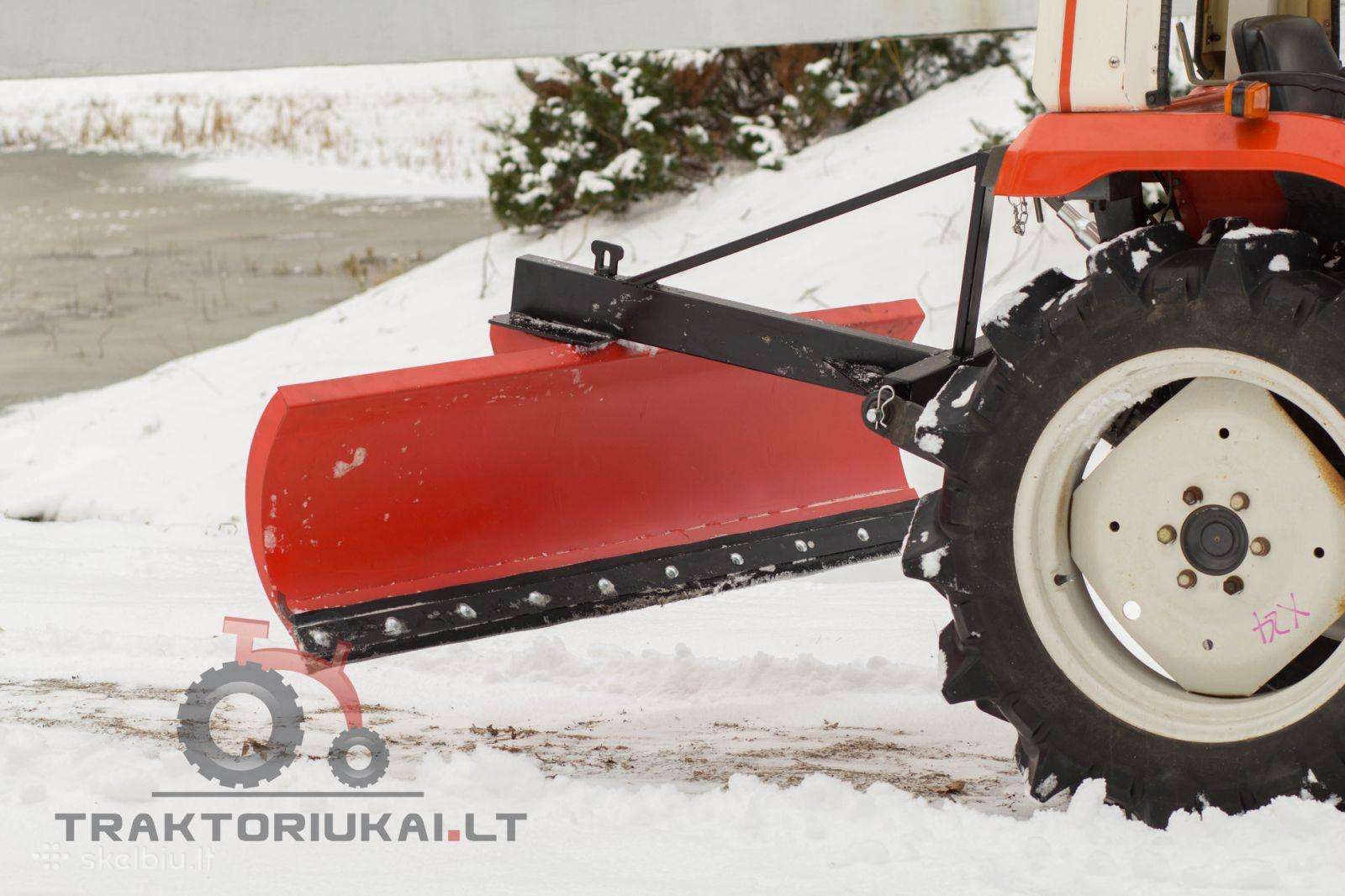 Sniego stumdytuvas, sniego peilis mini traktoriams
