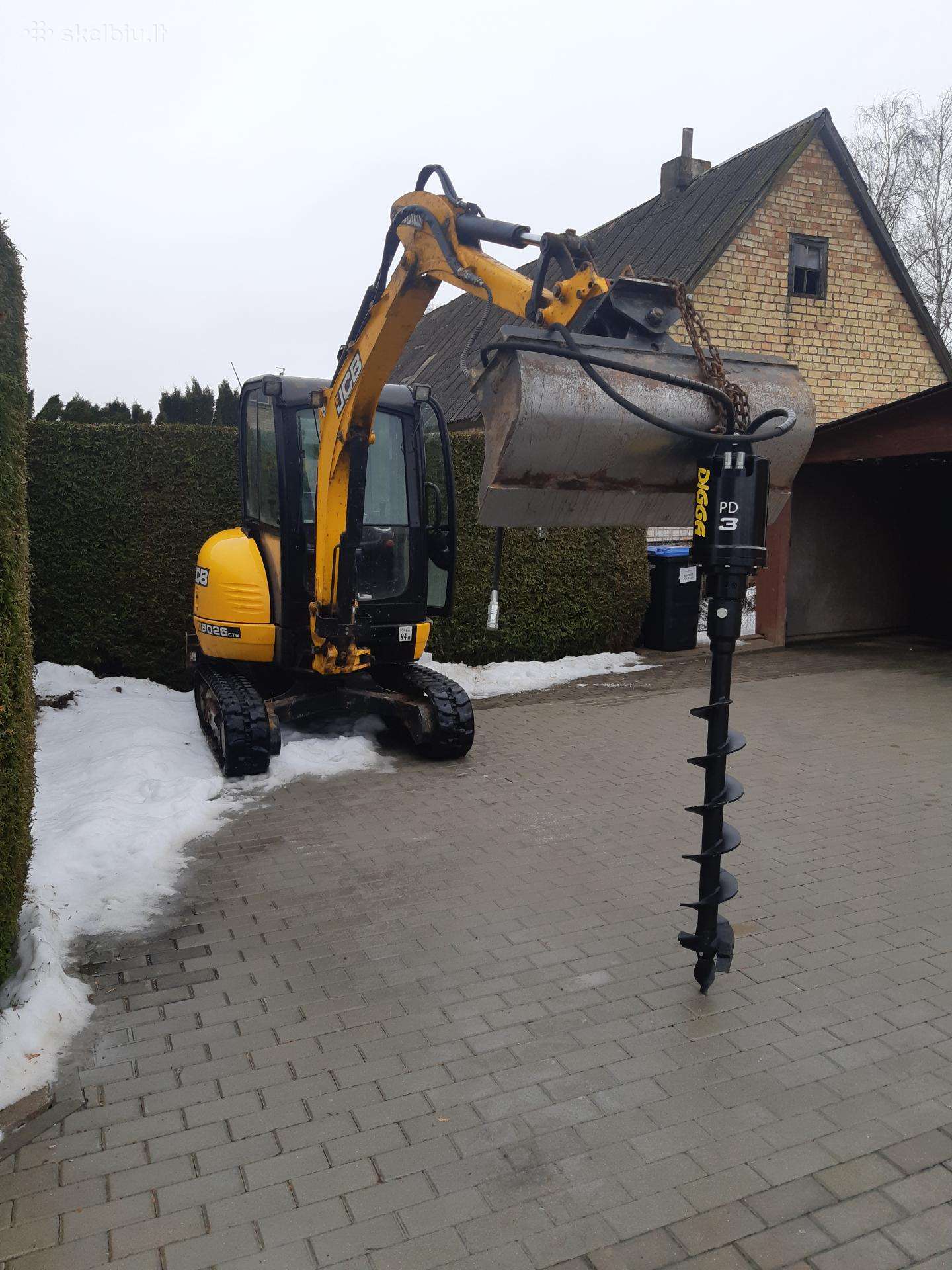 JCB 2.8t, прокат строительного транспорта