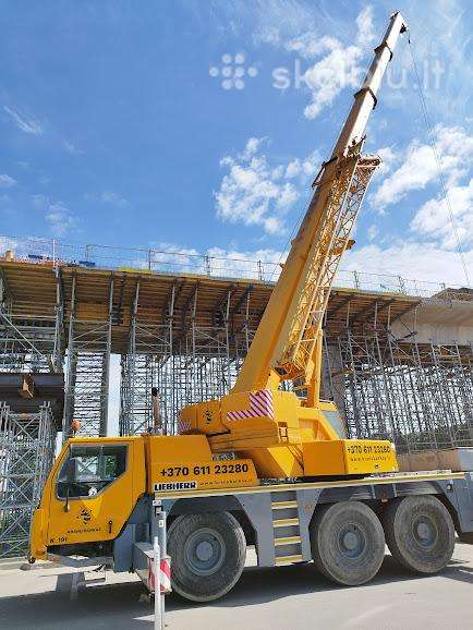 Liebherr LTM1045, прокат строительного транспорта