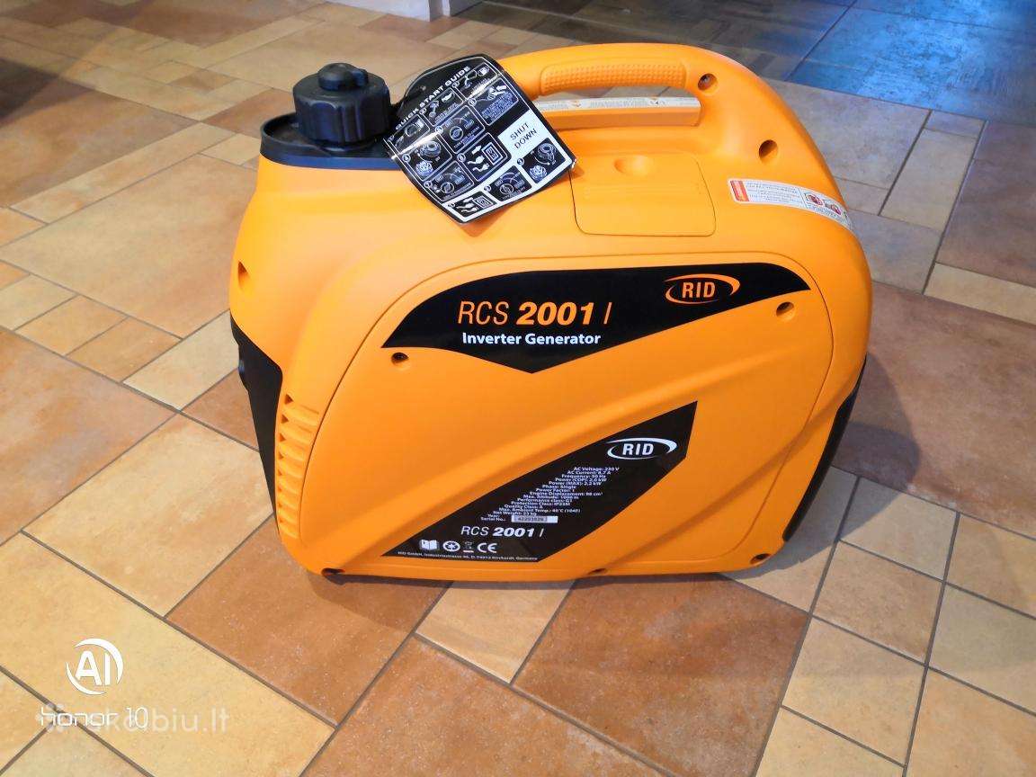 Inverterinis benzininis generatorius 2kw