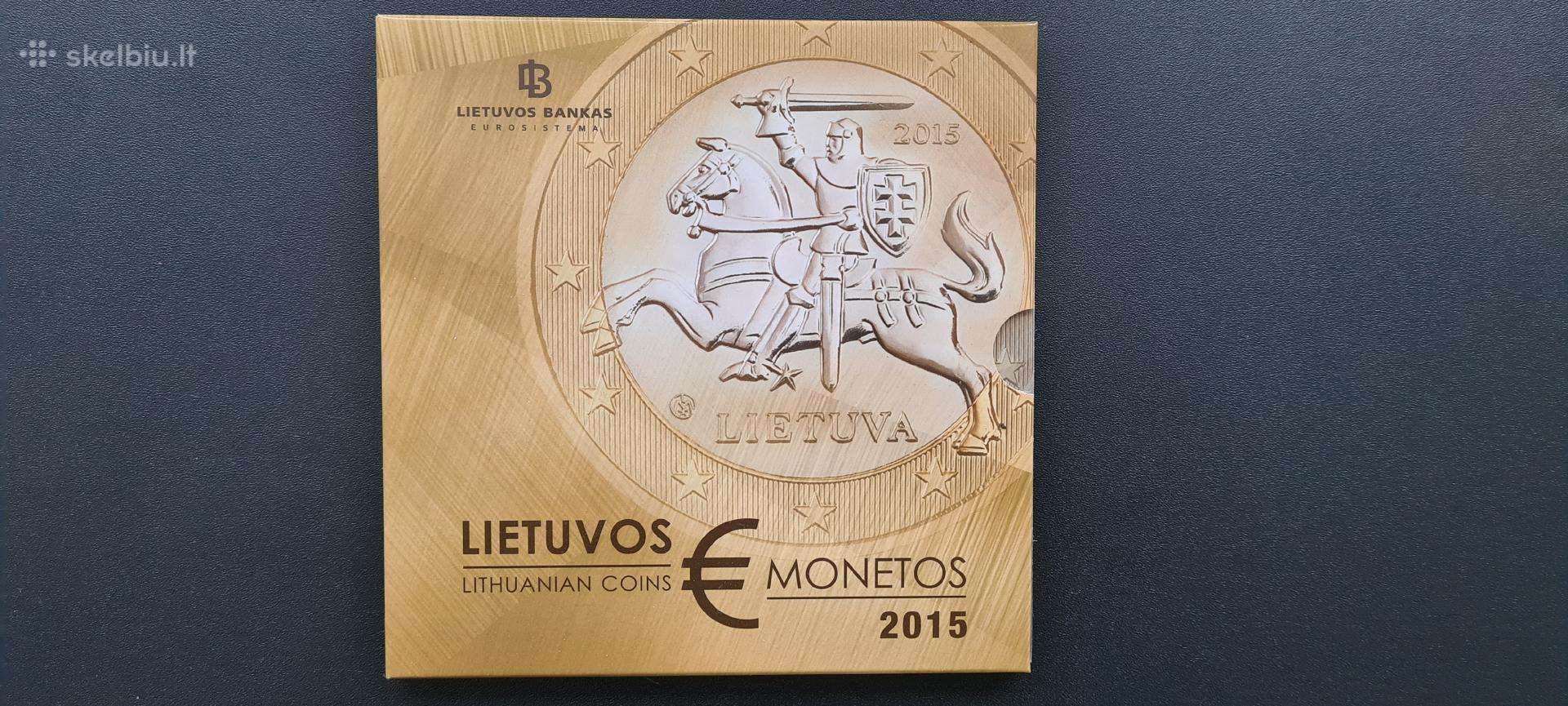 2015 m. Lb Lietuvos euro monetų rinkinys
