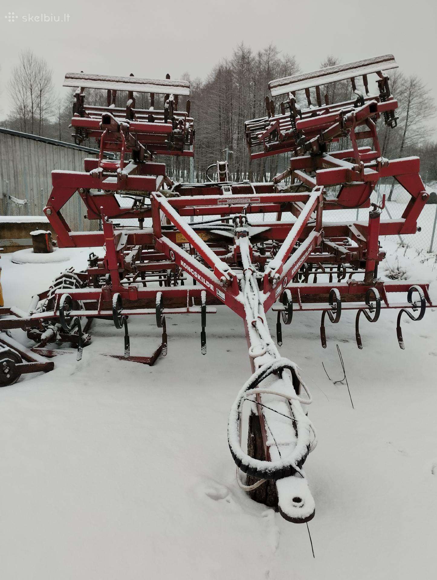 Kongskilde, kultivatoriai,akėčios