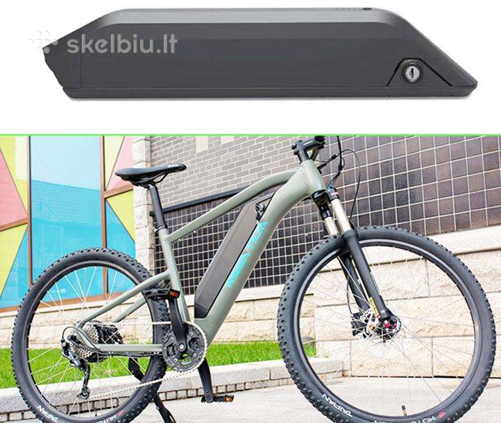 Dviratis, rėmo akumuliatorius 48v 17ah