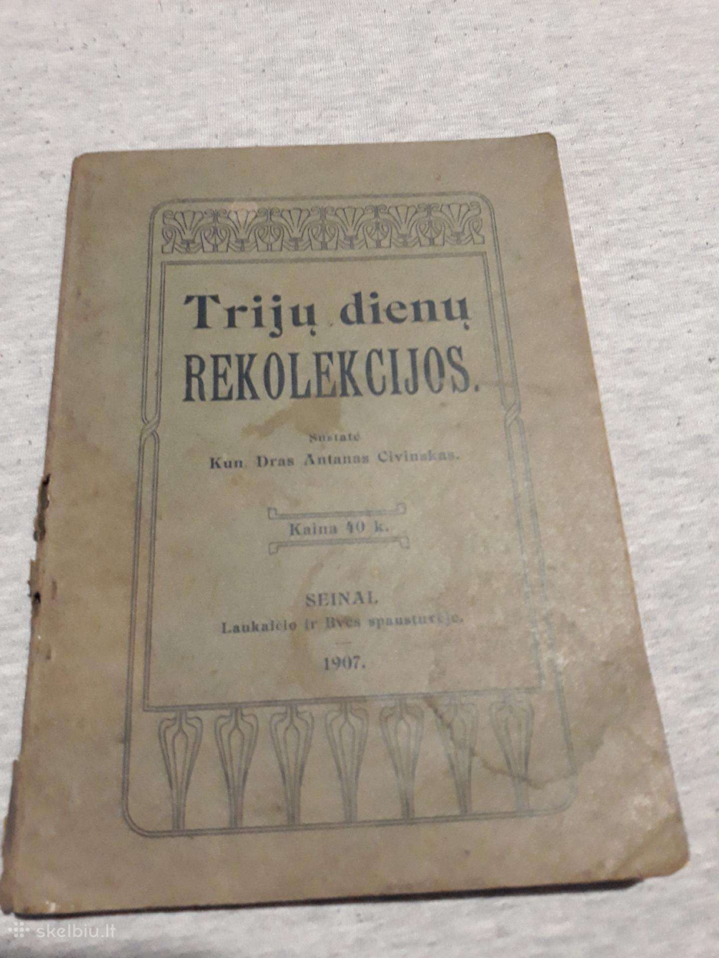 Triju dienu rekolekcijos 1907m