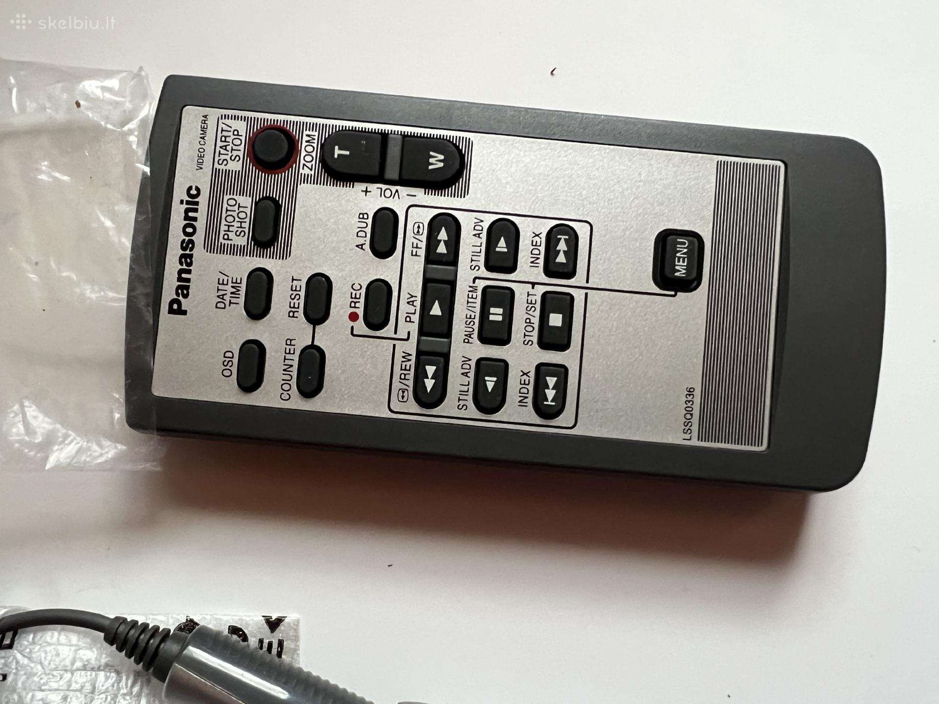 Panasonic vaizdo kameros pulteliai